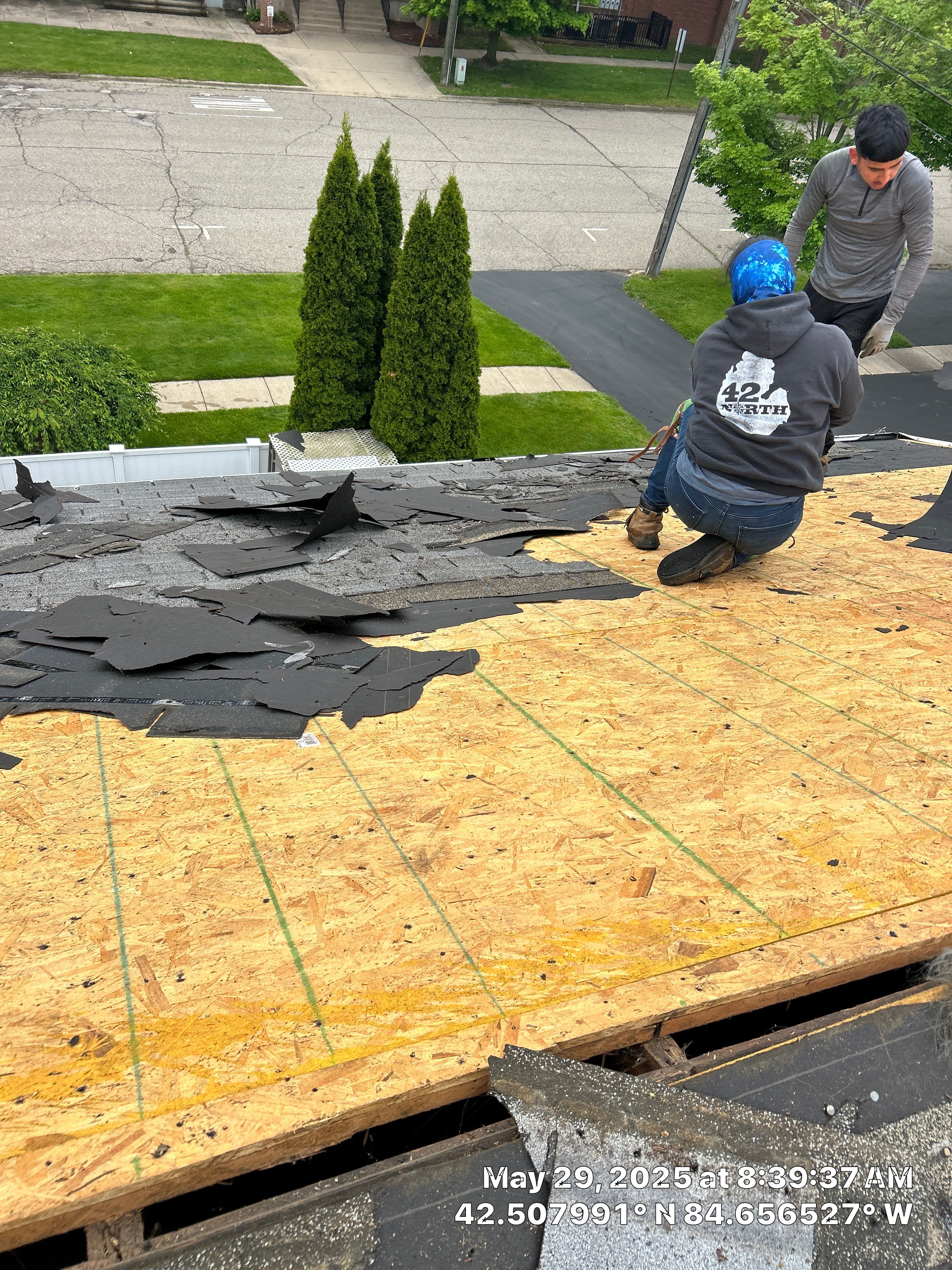 Commercial Flat and Shingled Roof Project by 42 North Construction, LLC.