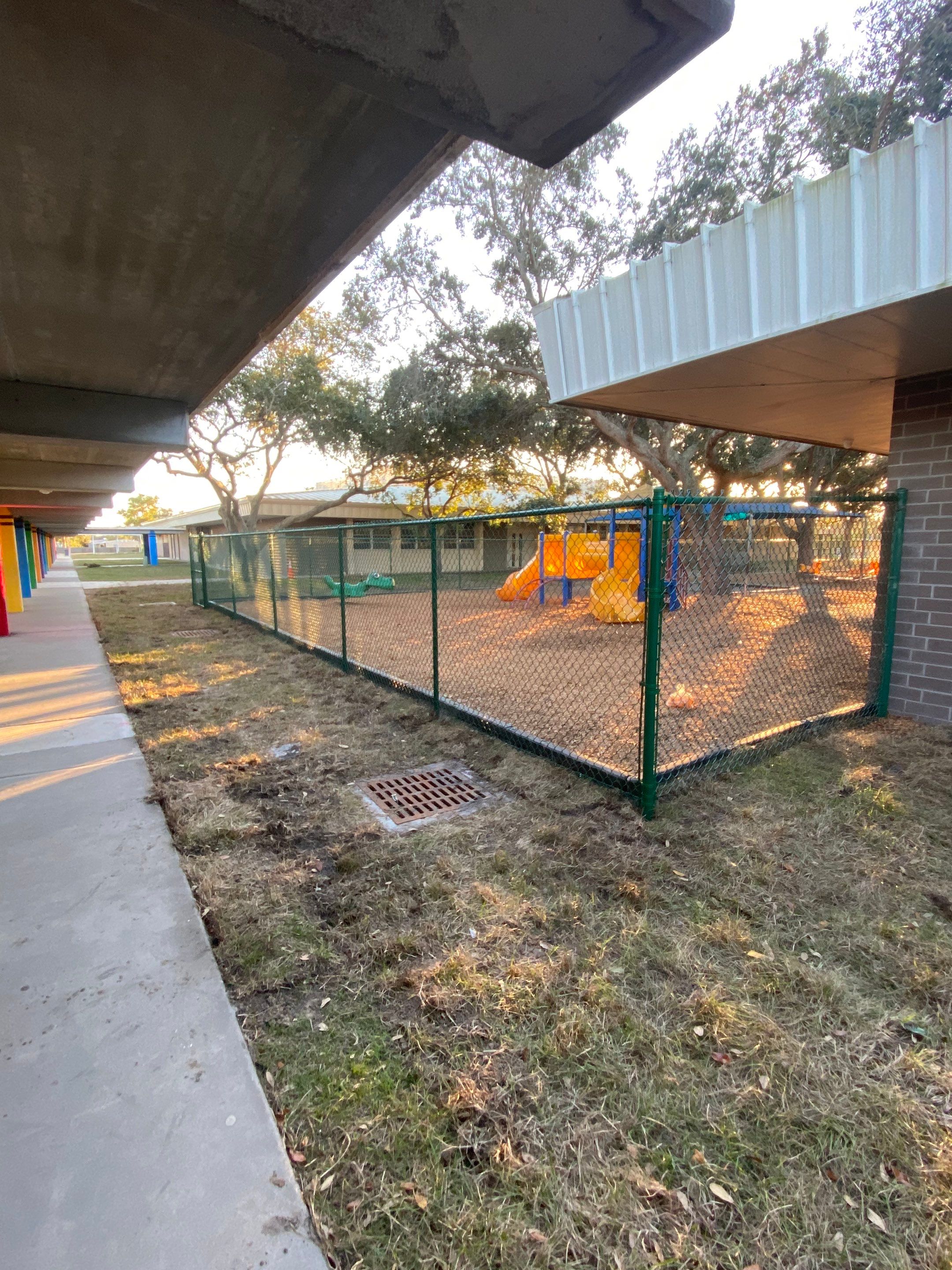 Bradenton, Florida 6 ft. Tall Green Chain-link Fence by Asap fence and gates, LLC