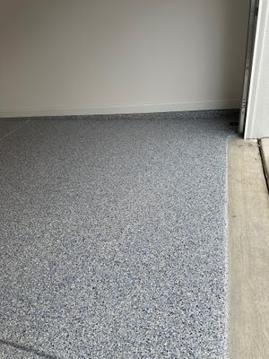 Garage Floor Coating using Steamboat