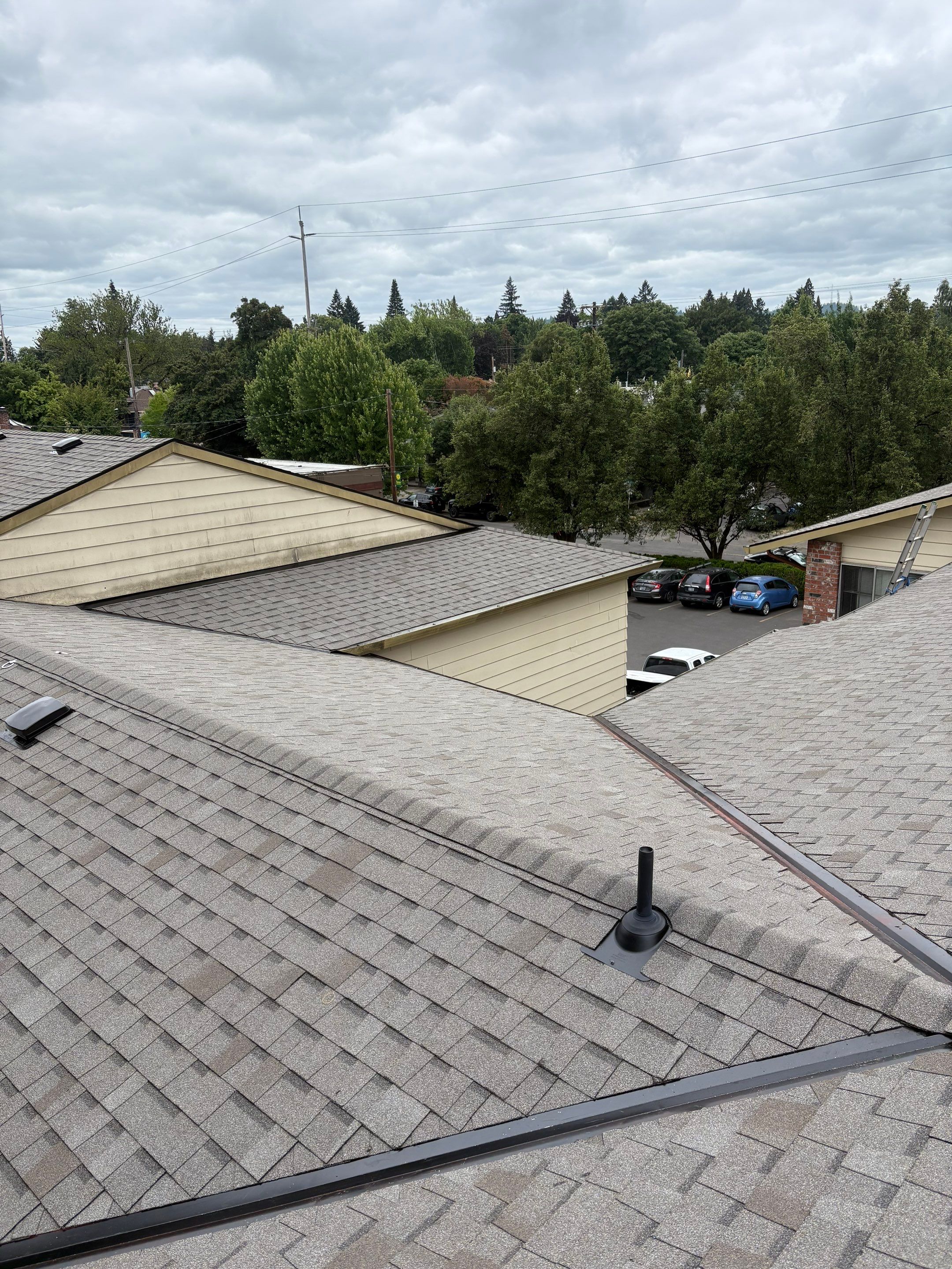 Commercial Roofing Installation using Asphalt Shingles by Vitan Construction LLC 