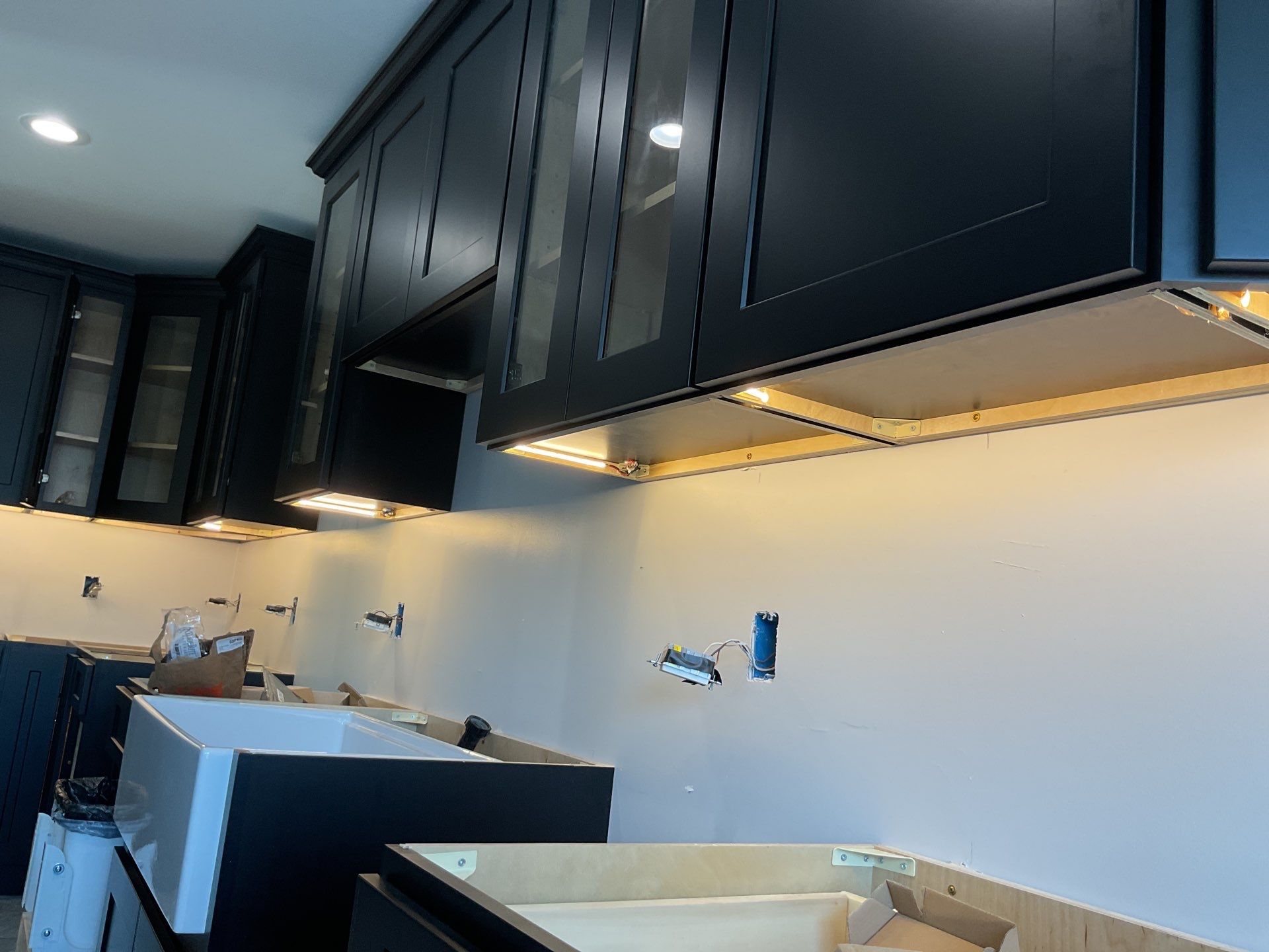 Under Cabinet Lighting Installed by ZAM by ZAM Electric