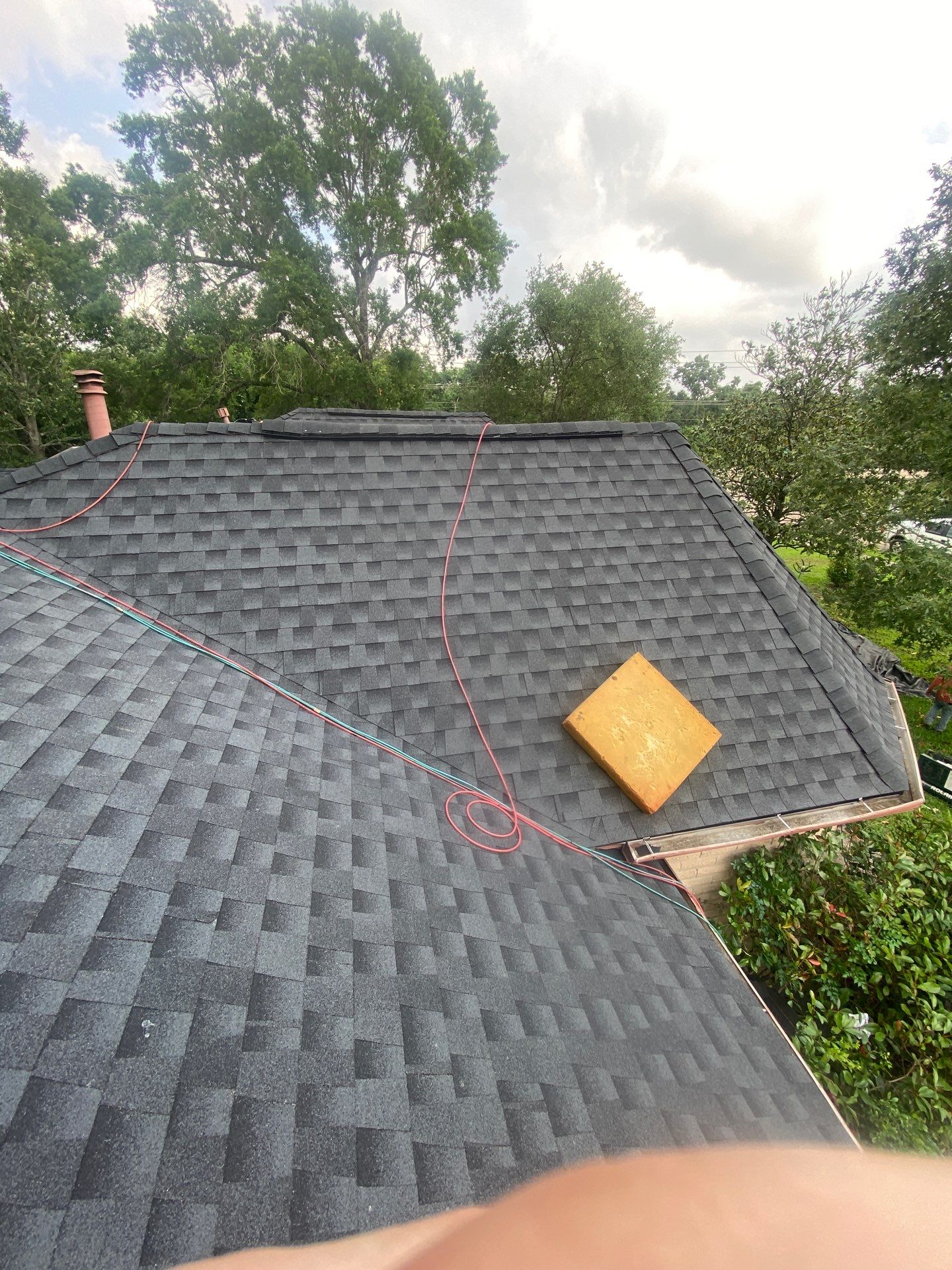 Residential Roof Replacement using GAF HDZ - Charcoal shingles by Elite Roofing LLC