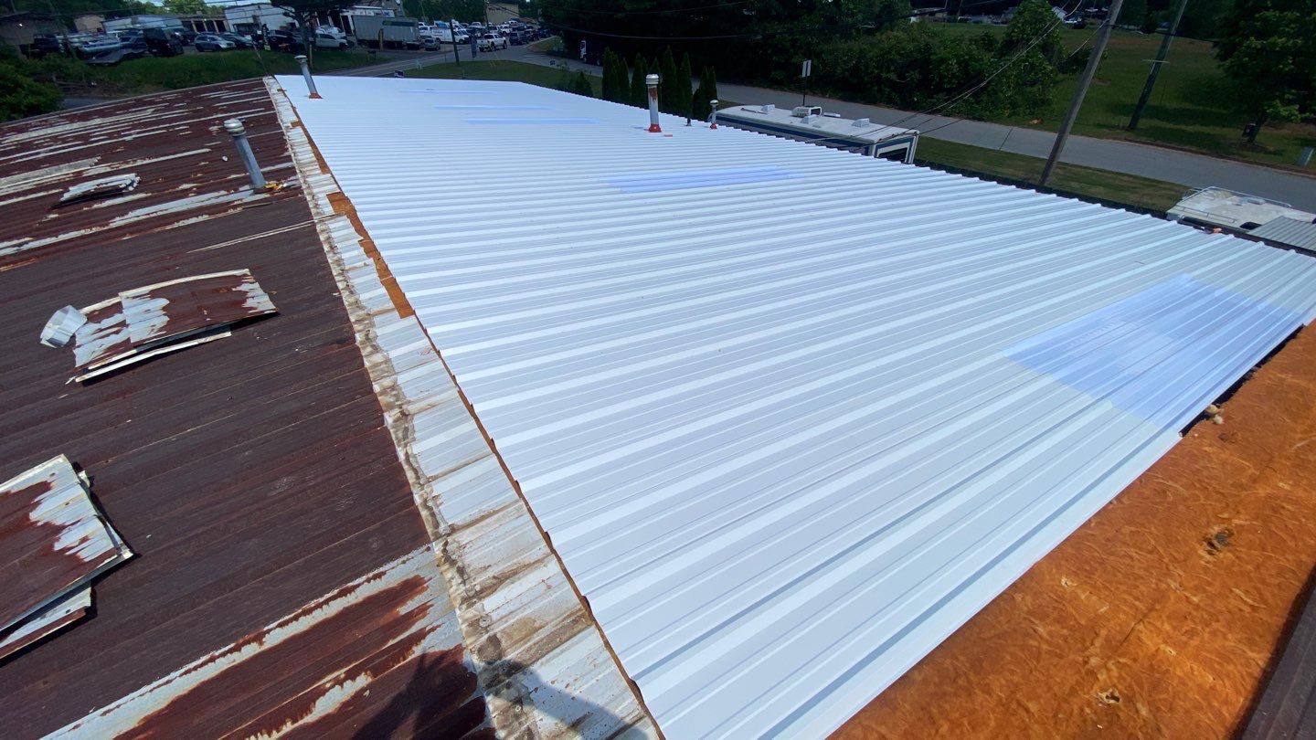 Commercial Metal Roof Replacement - Kennesaw Georgia by Georgia Roof Advisors