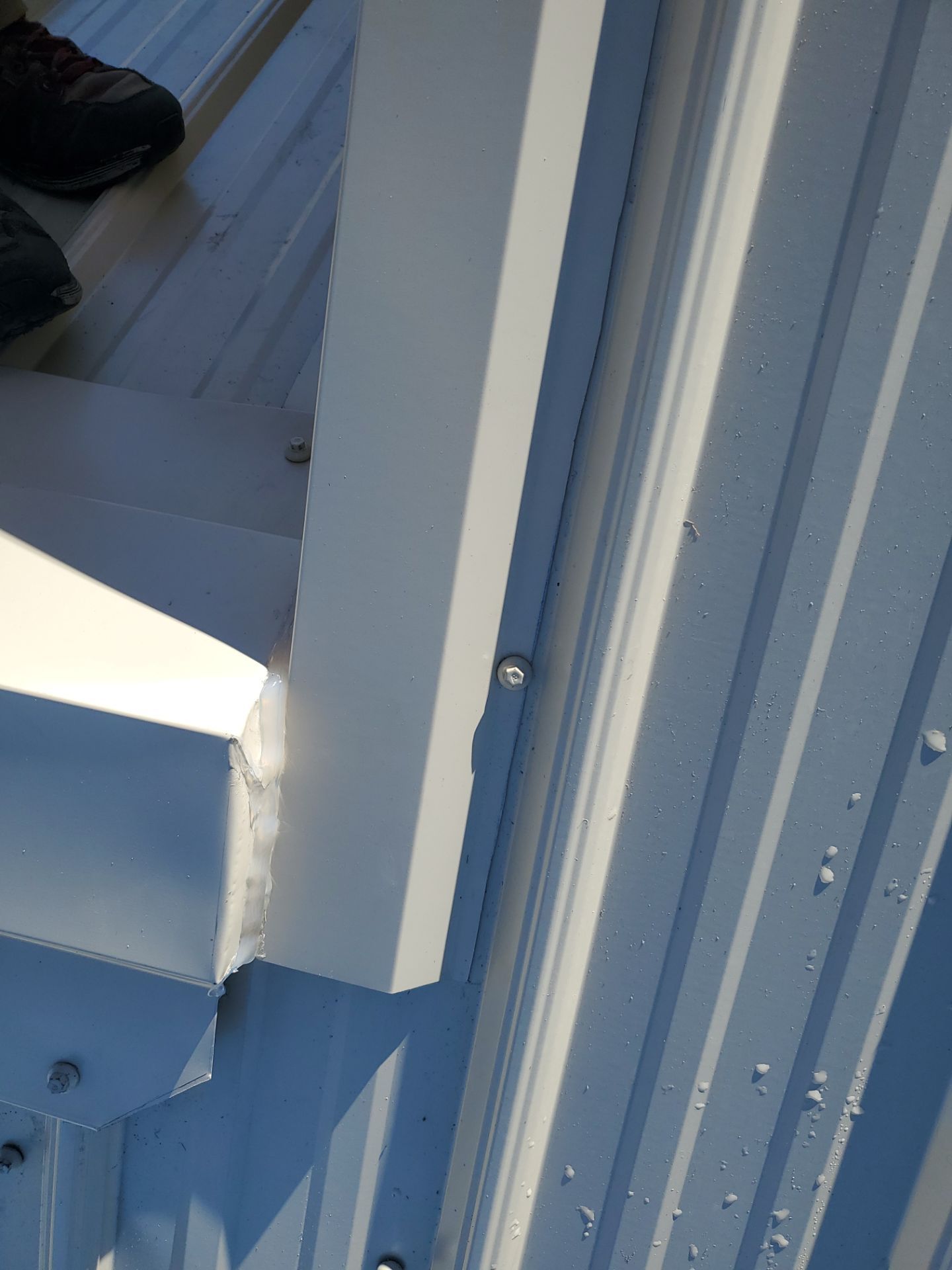 Residential Metal Roof Replacement using Reed's Metals: 26 GA. Colored Residential Metal Panels (Ivory) by Hostetler Roofing