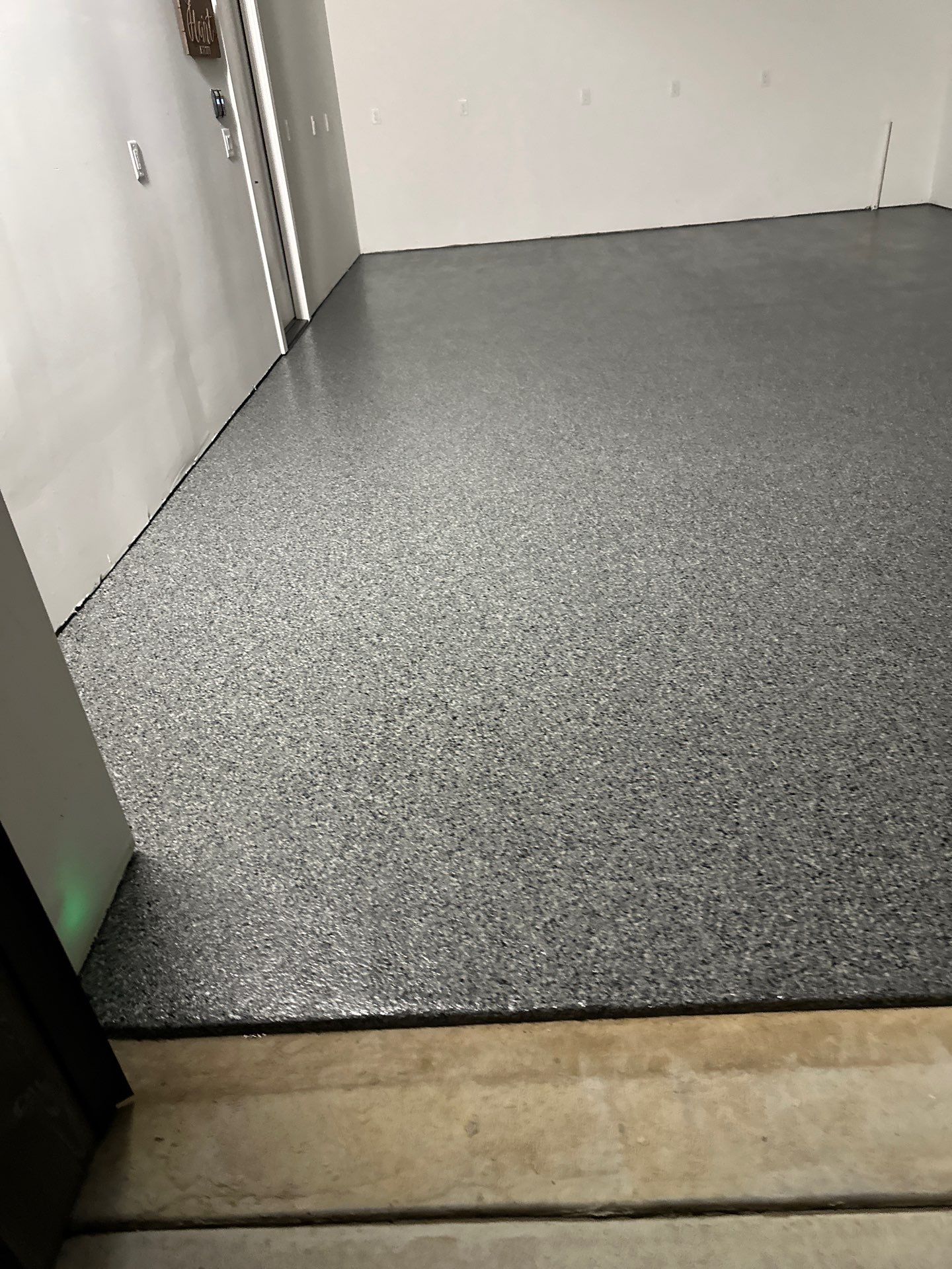 Garage Floor Coating using Wombat by My Garage Floor Guys