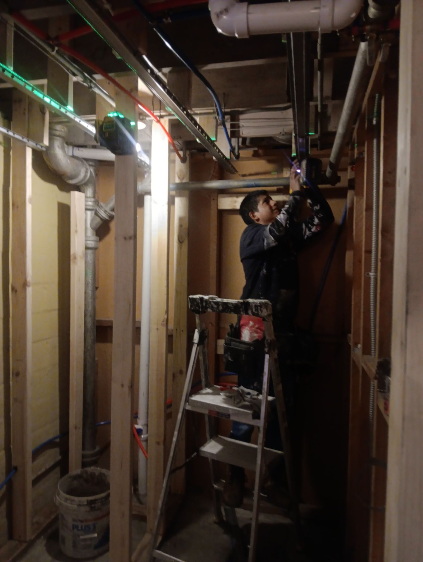 Bathroom Transformation – From Empty Space to Dream Bathroom by Johnny Five Construction 