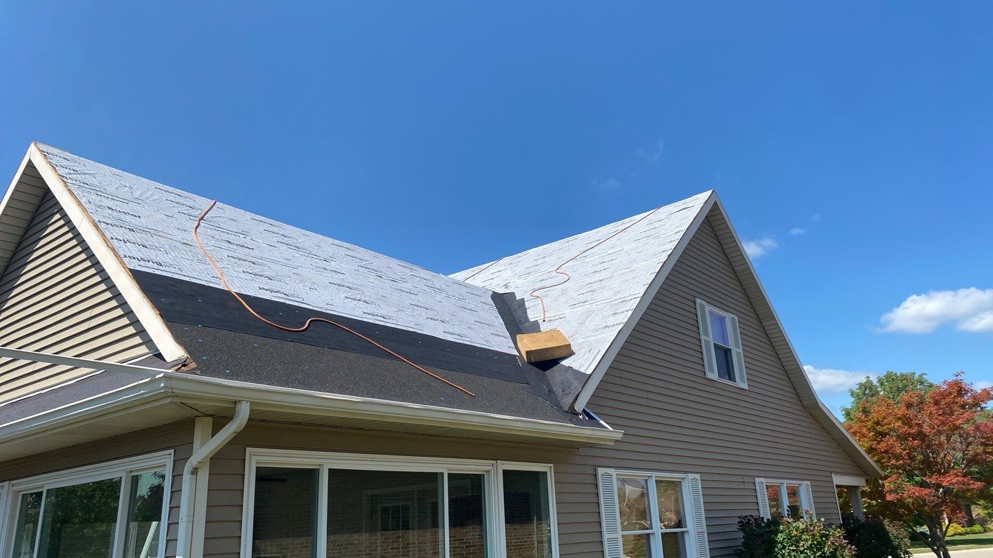 Residential Roofing Installation using GAF Timberline HDZ Weathered Wood by Nitro Roofing and Construction