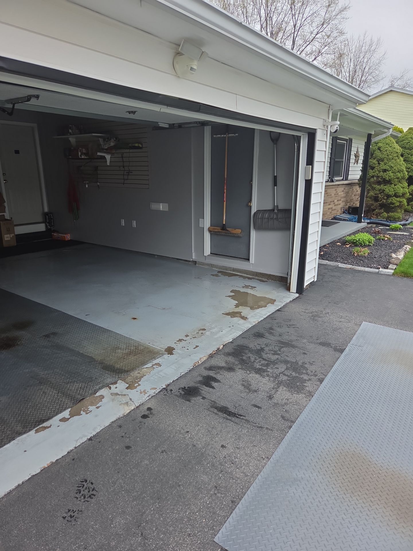 Vintage Silverado Garage Coating by NG Masonry & Construction LLC