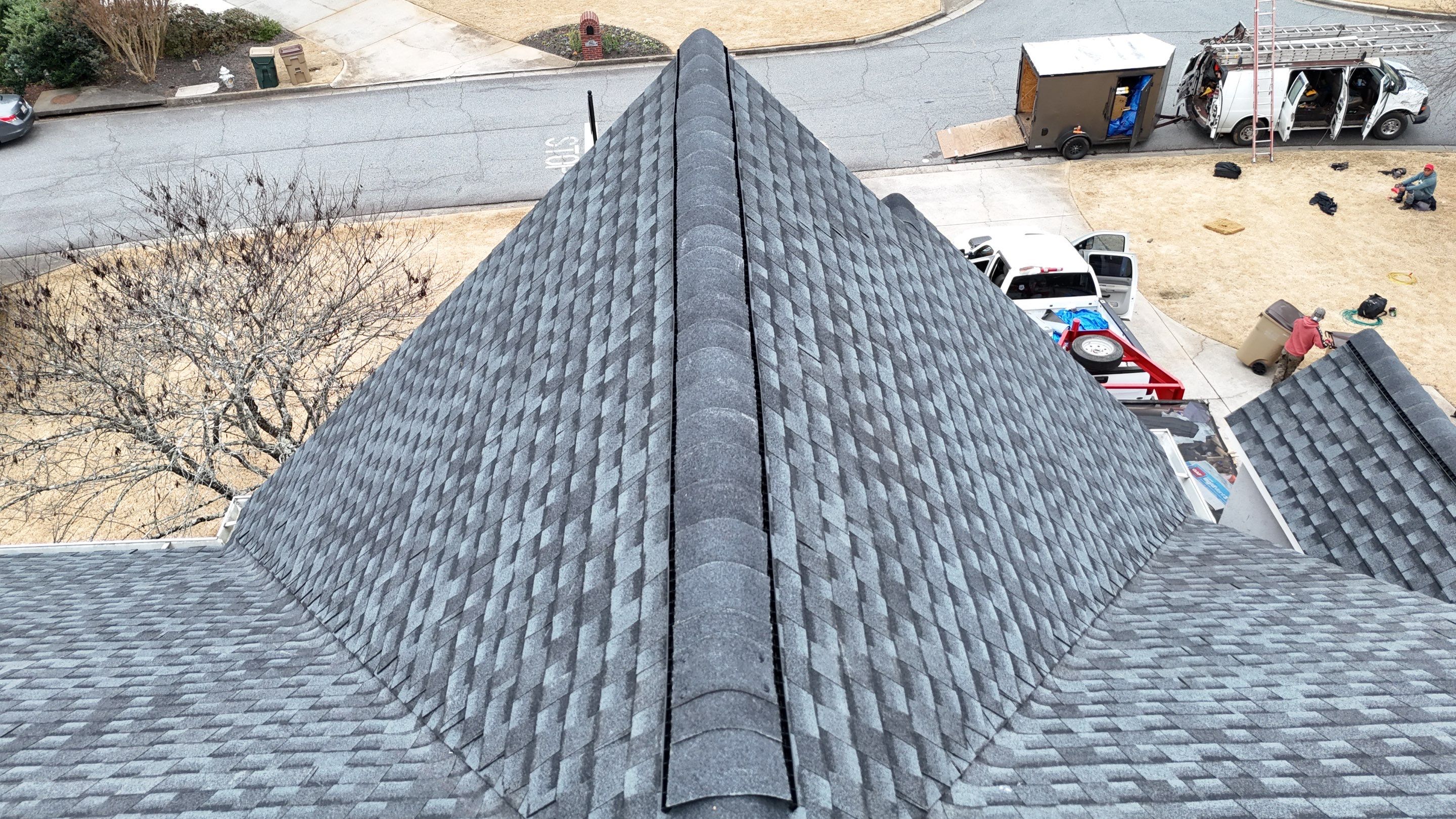 Cumming, GA Roof Replacement GAF Timberline UHDZ Charcoal by Reset Roofing