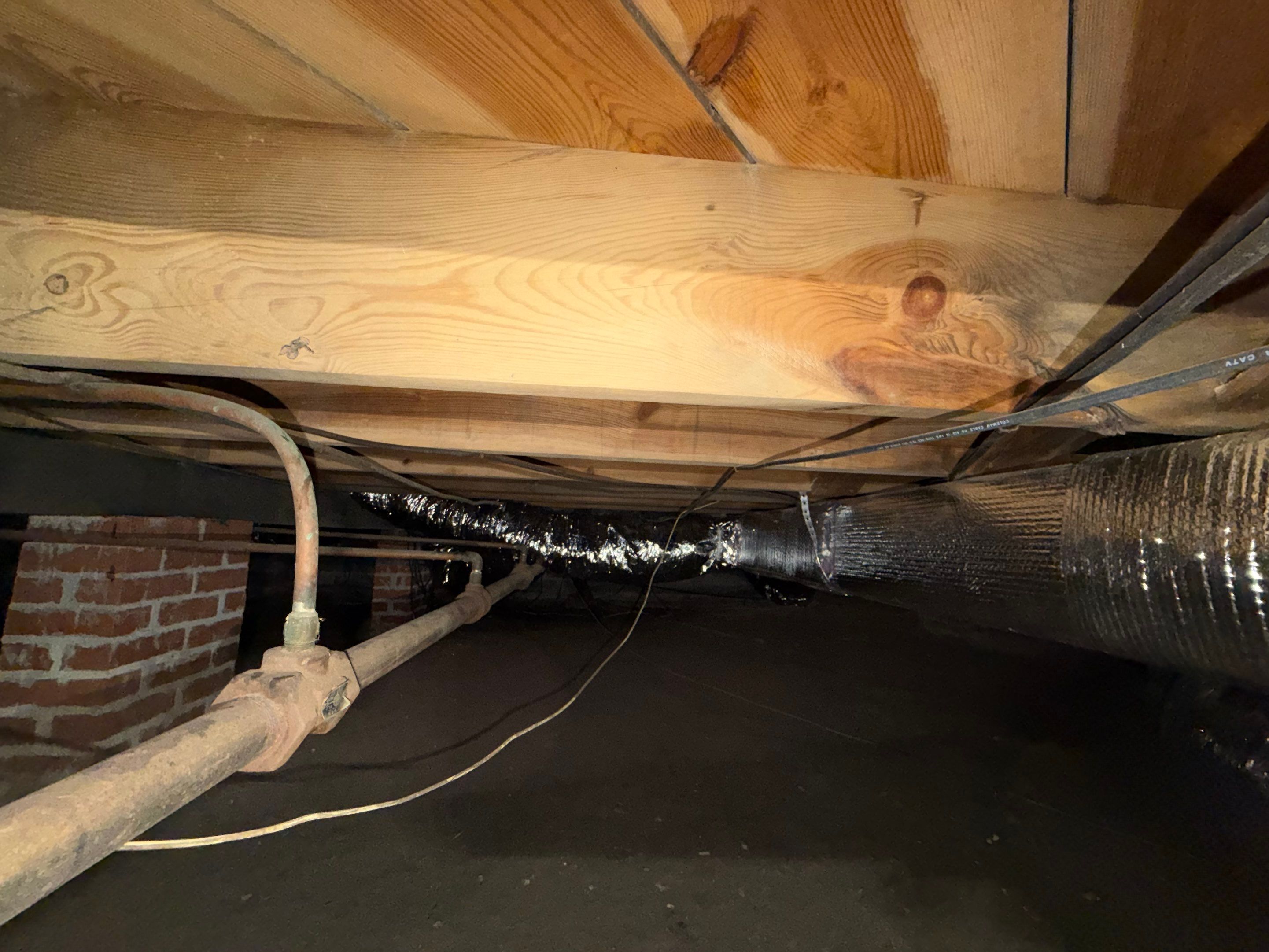 Project in Portsmouth by Patriot Crawl Space Repairs