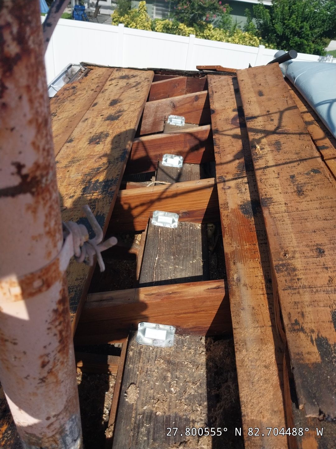 Project in St. Petersburg 33710 by Mitchell Roofing Company LLC 
