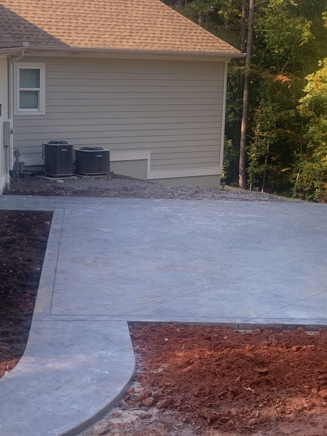 Stamped Concrete Patio by Xtreme Concrete Services