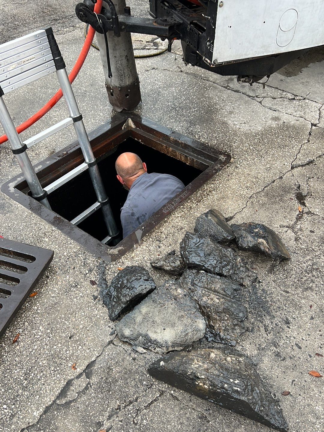 Industrial Park Storm Water System Maintenance by Don Mar, Inc. Storm Water Solutions
