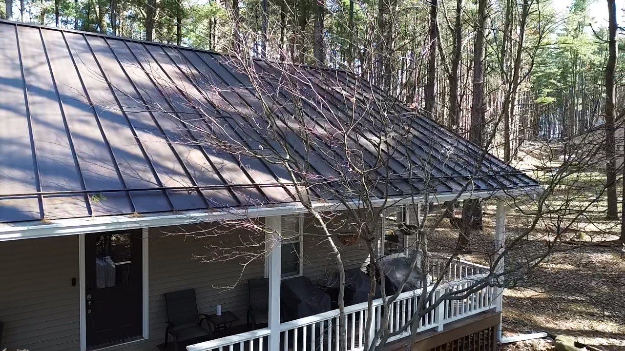 Mechanically Seamed Standing Seam Metal Roof Installation – Angola, IN by 4Ever Metal Roofing