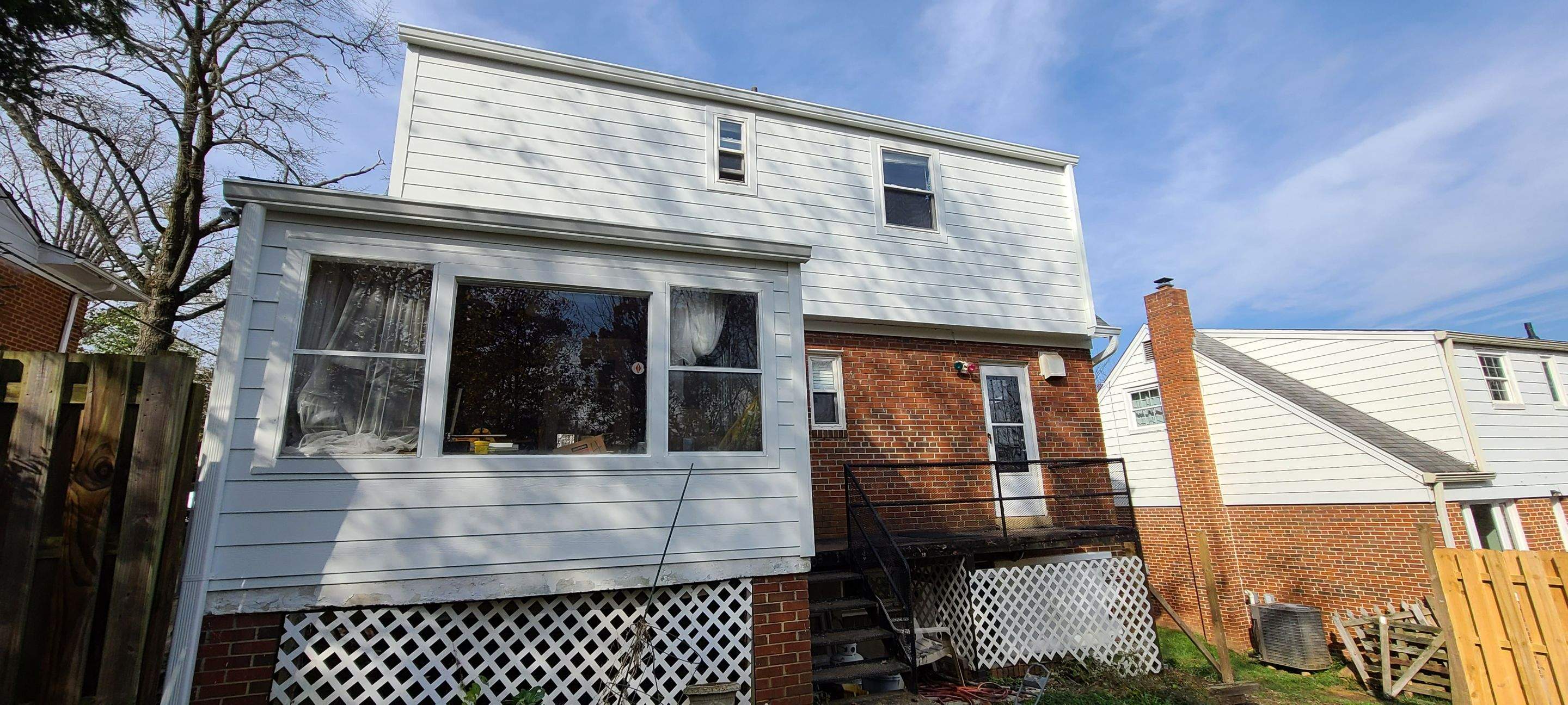 Siding Installation using James Hardie Siding and Trim by Window Depot of Annapolis