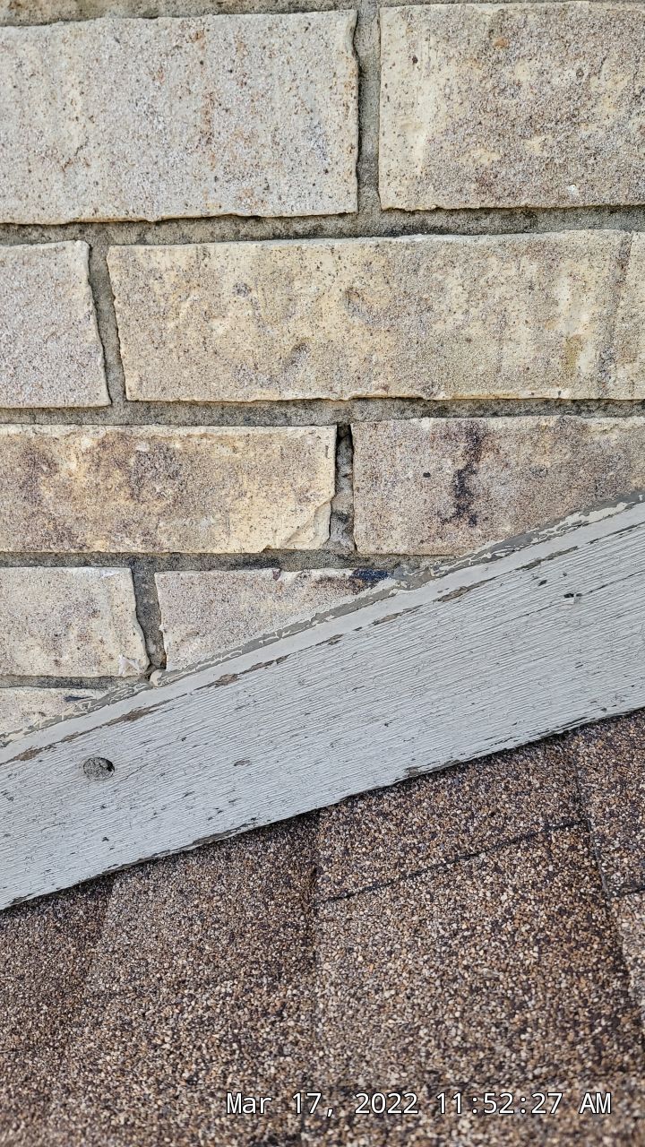 Leak Repair over Master Bedroom and Bathroom by Tex-Line Roofing