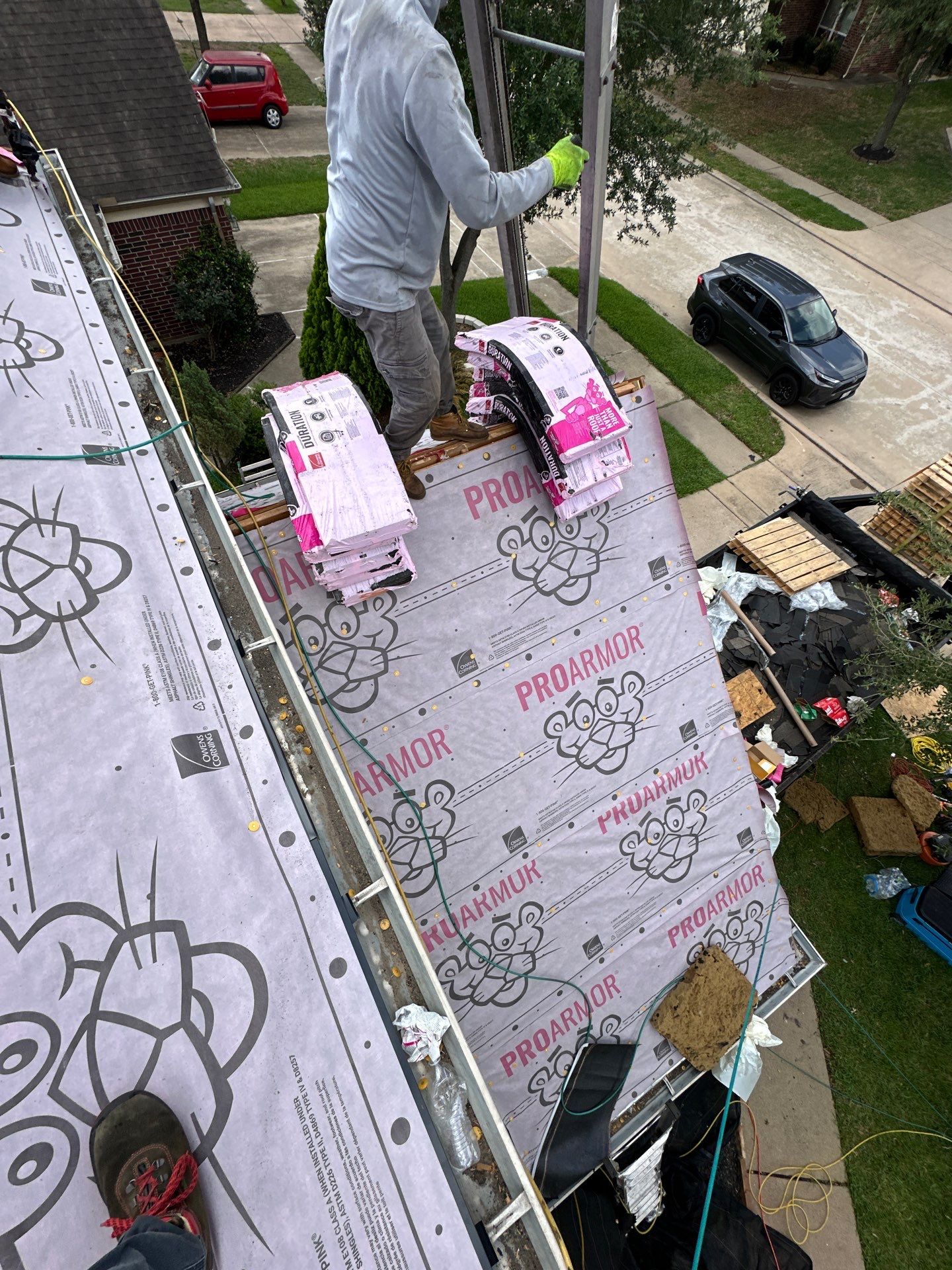Project in Katy by Motion Roofing