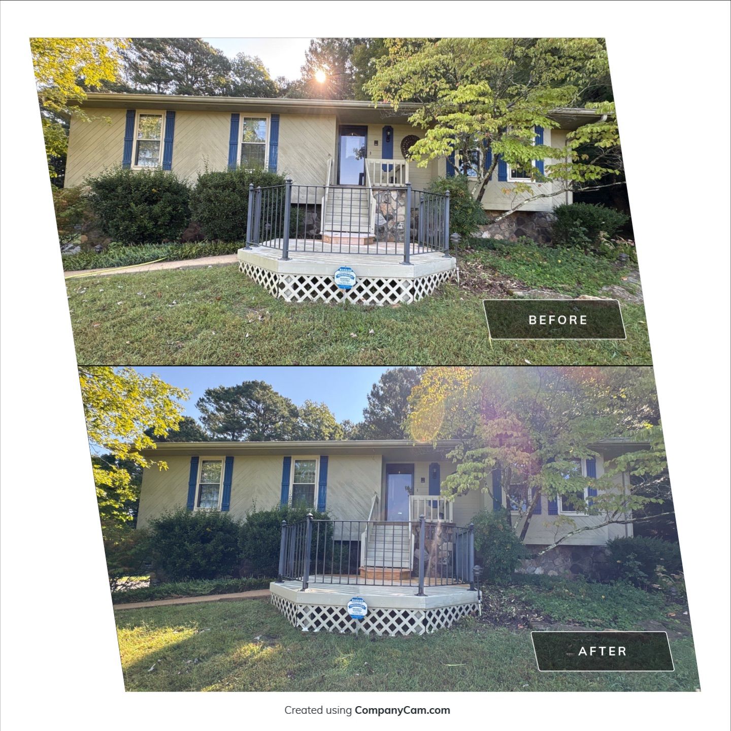 Project in Chattanooga by Curb Appeal