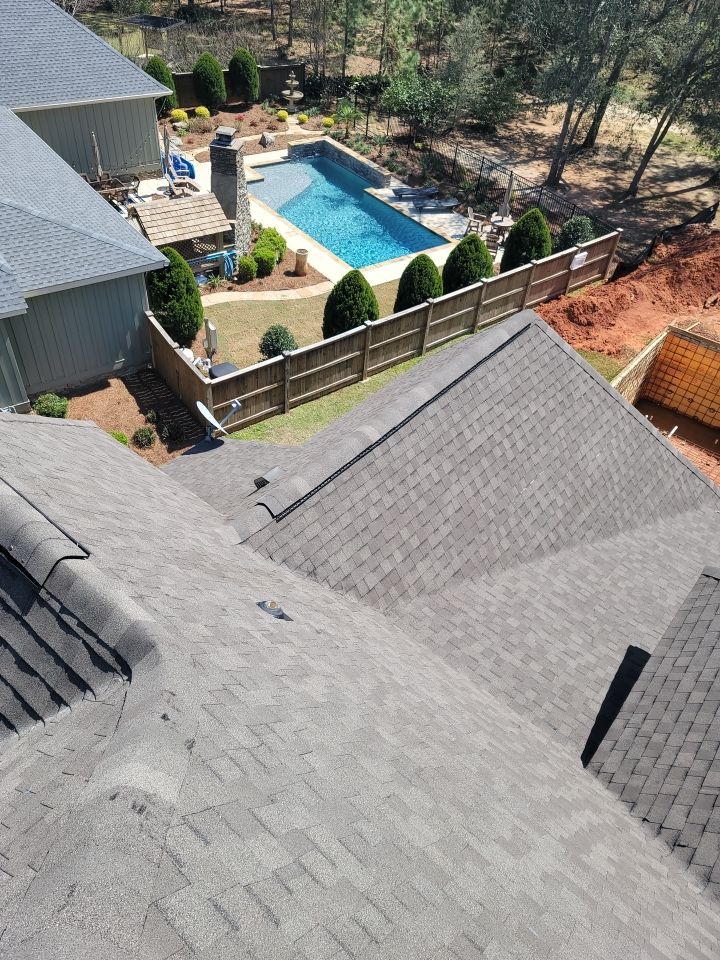 Residential Roofing Installation using Roof Replacement by American Roofing & Construction LLC