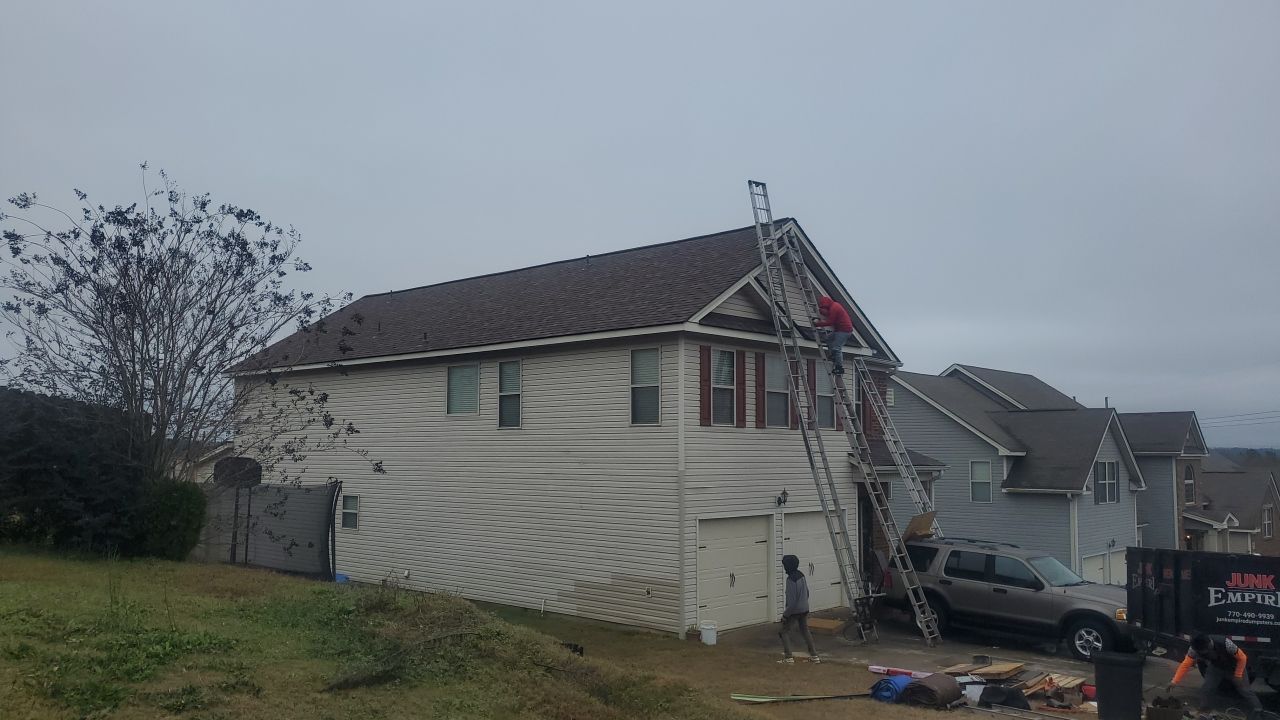 Residential Roofing Installation using Owens Corning by Inspector Roofing and Restoration