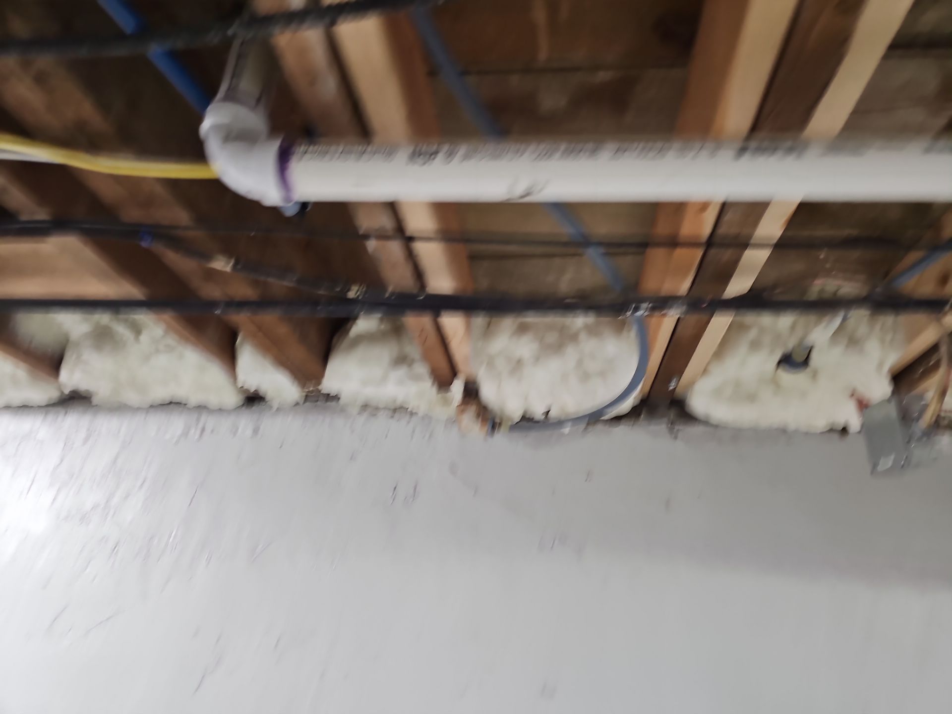 Attic Insulation using open cell spray foam by NYS Foam & Energy