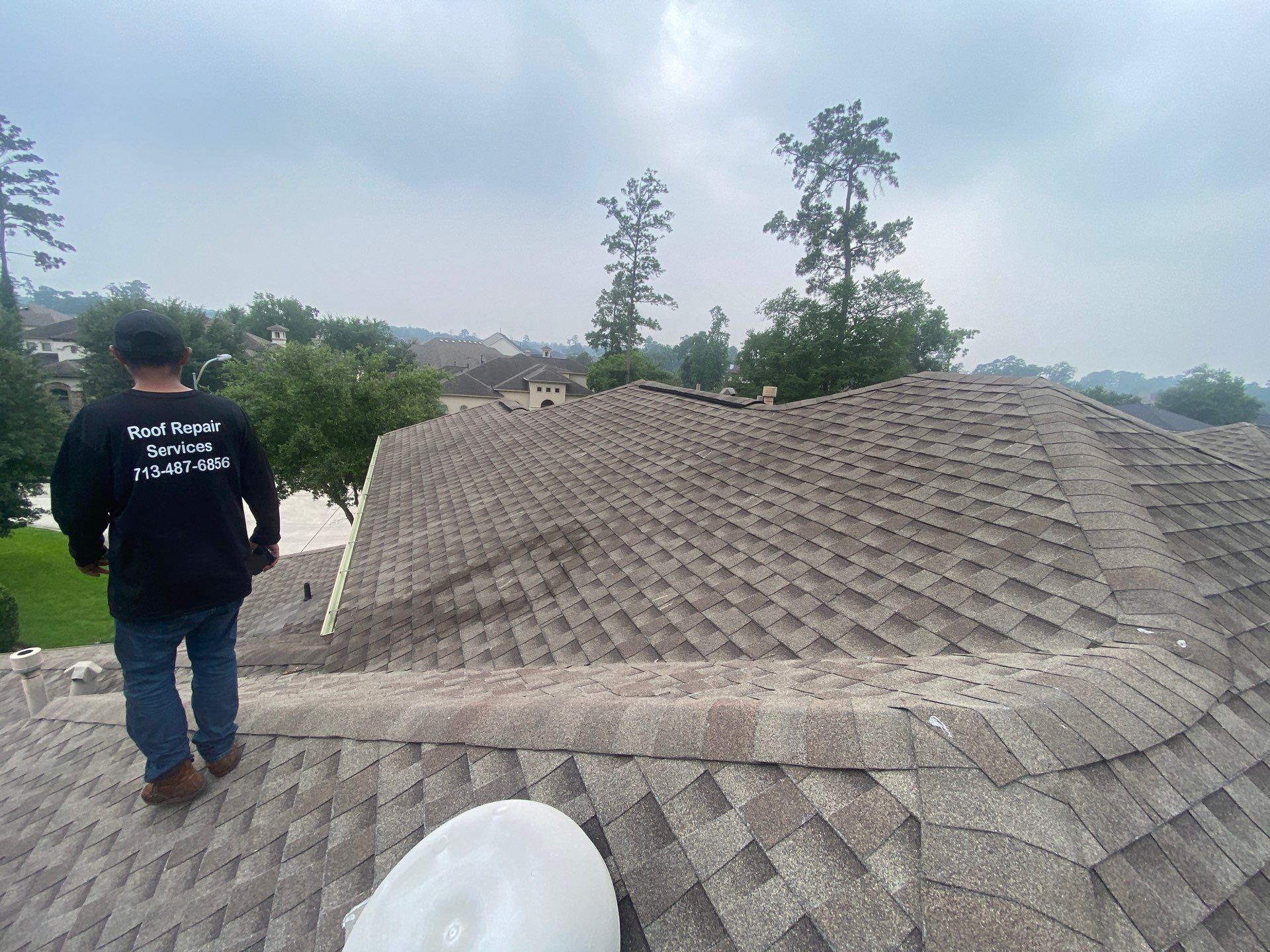 Residential Roofing Repair using Owen's Corning Duration (Lifetime) Shingles by Roof Repair Services LLC