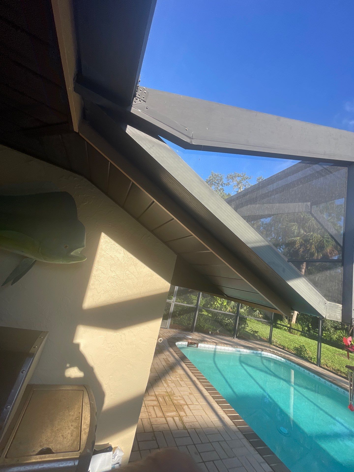 Bronze Soffit and Fascia in Sarasota FL by Gutter Professors
