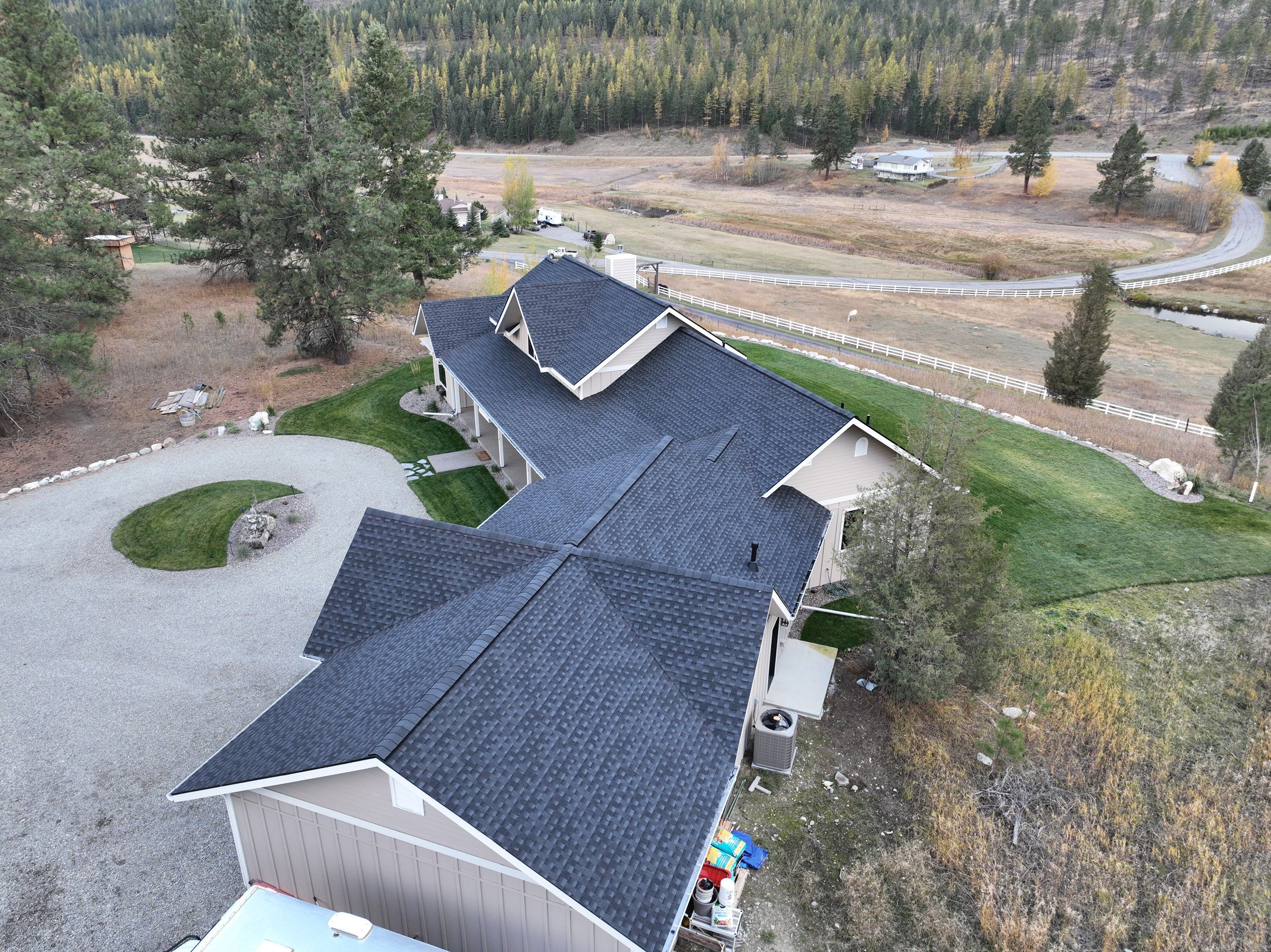 GAF Timberline HDZ - Charcoal - Kalispell, MT  by Montana Roofing Solutions