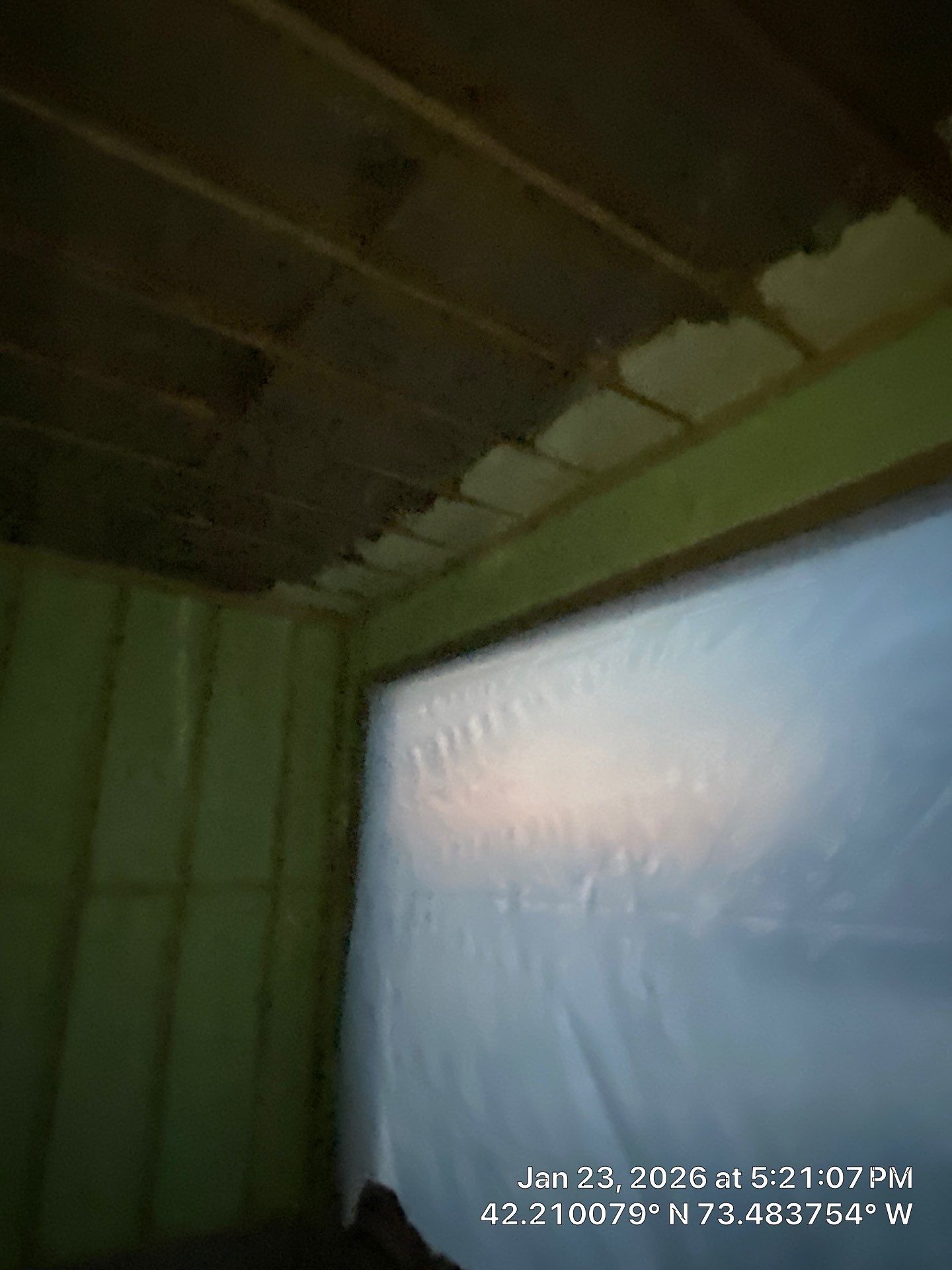 Detached Garage using Closed Cell Spray Foam by NYS Foam & Energy