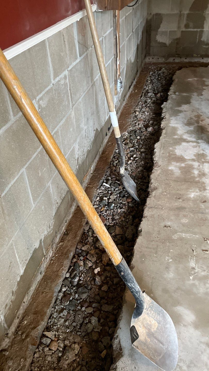 Optimizing Rob & Sue's Existing Waterproofing System by Waterproofing Northeast