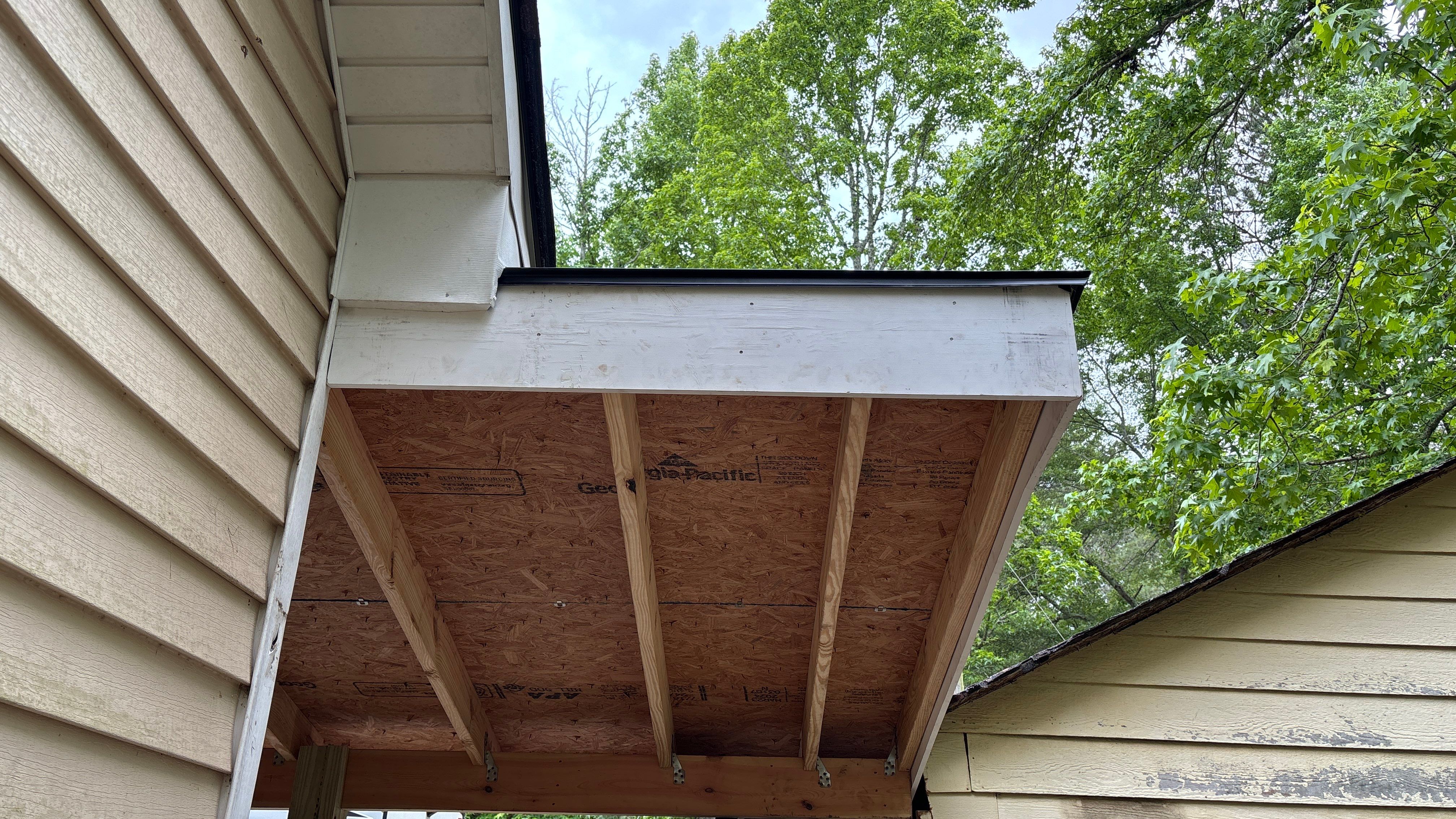 Roof Replacement and cover porch by Deerfield Roofing LLC
