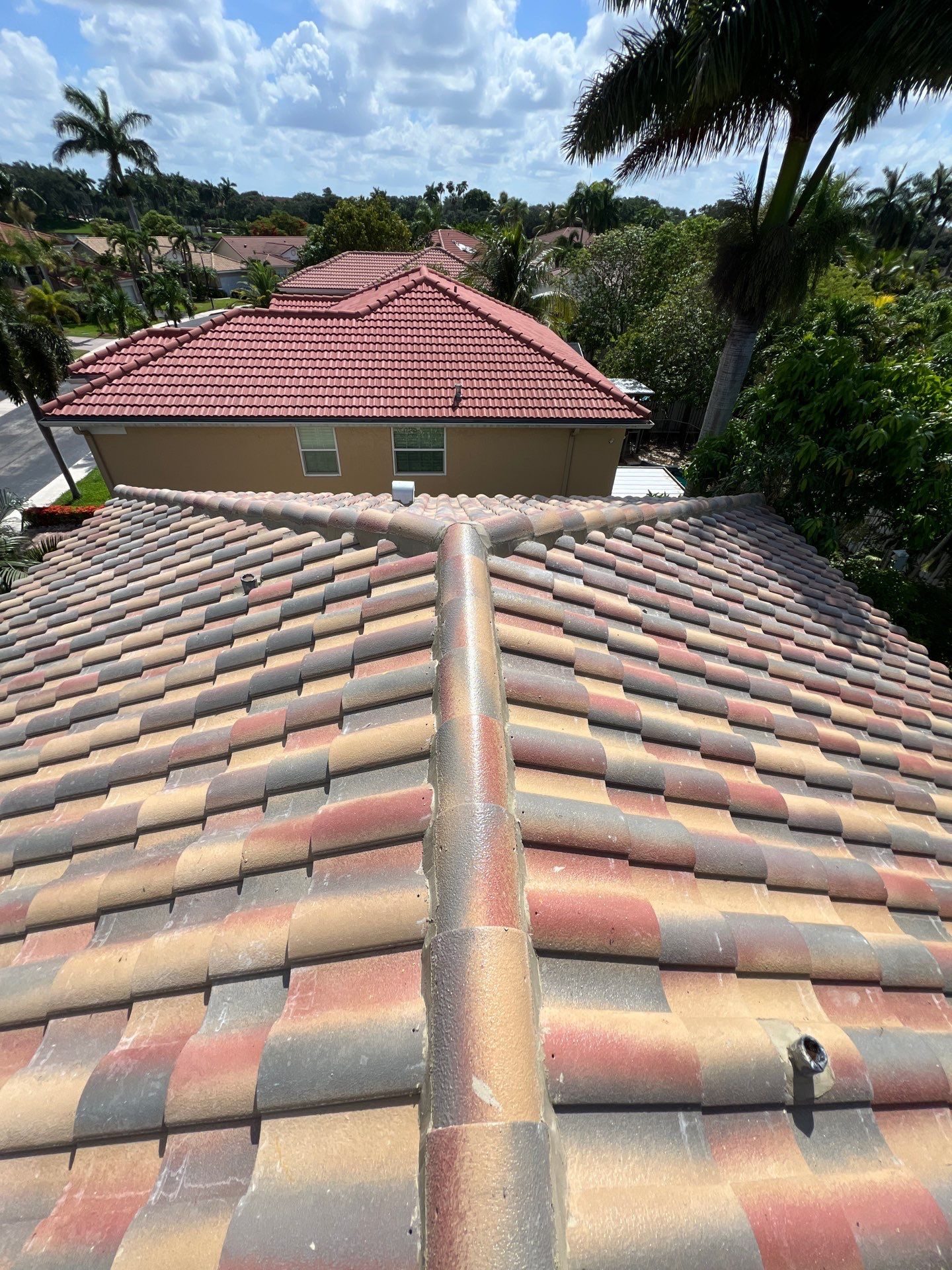 Residential Roofing Installation using Eagle Roof Tile by First Due Roofing