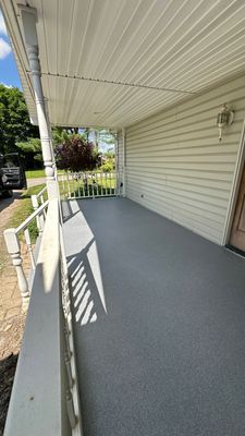 Porch & Steps Project in Renfrew