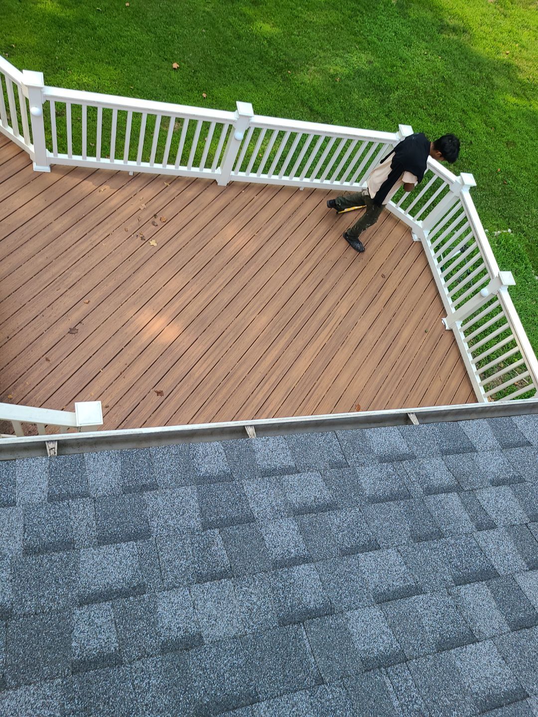 Oakton: Residential Roof Replacement with CertainTeed Landmark Designer Shingles in Pewter by RM Banning, Inc.