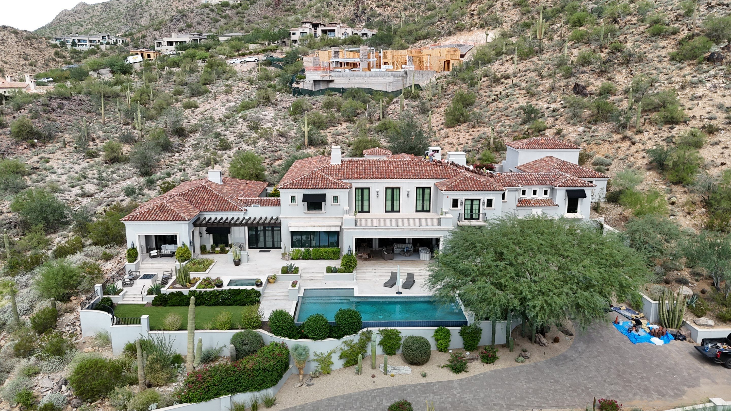 Project in Silver Leaf, Scottsdale AZ by Saint Roofing