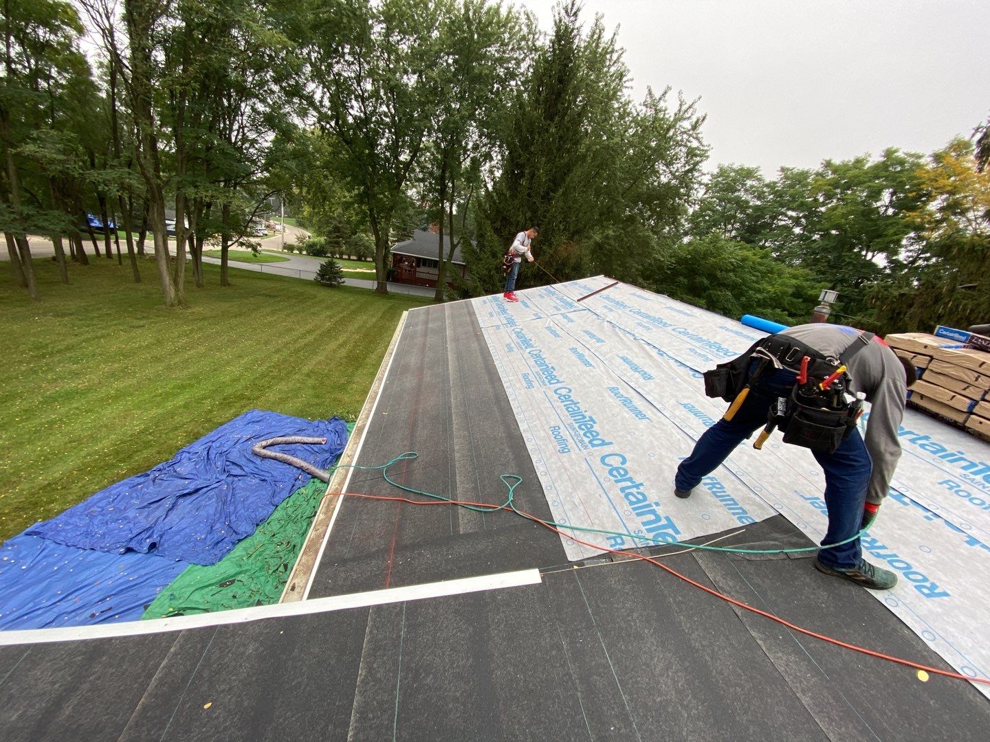 Roof Replacement using CertainTeed Landmark by 180 Contractors