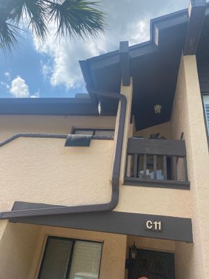 Bronze Gutter Installation in Sarasota FL