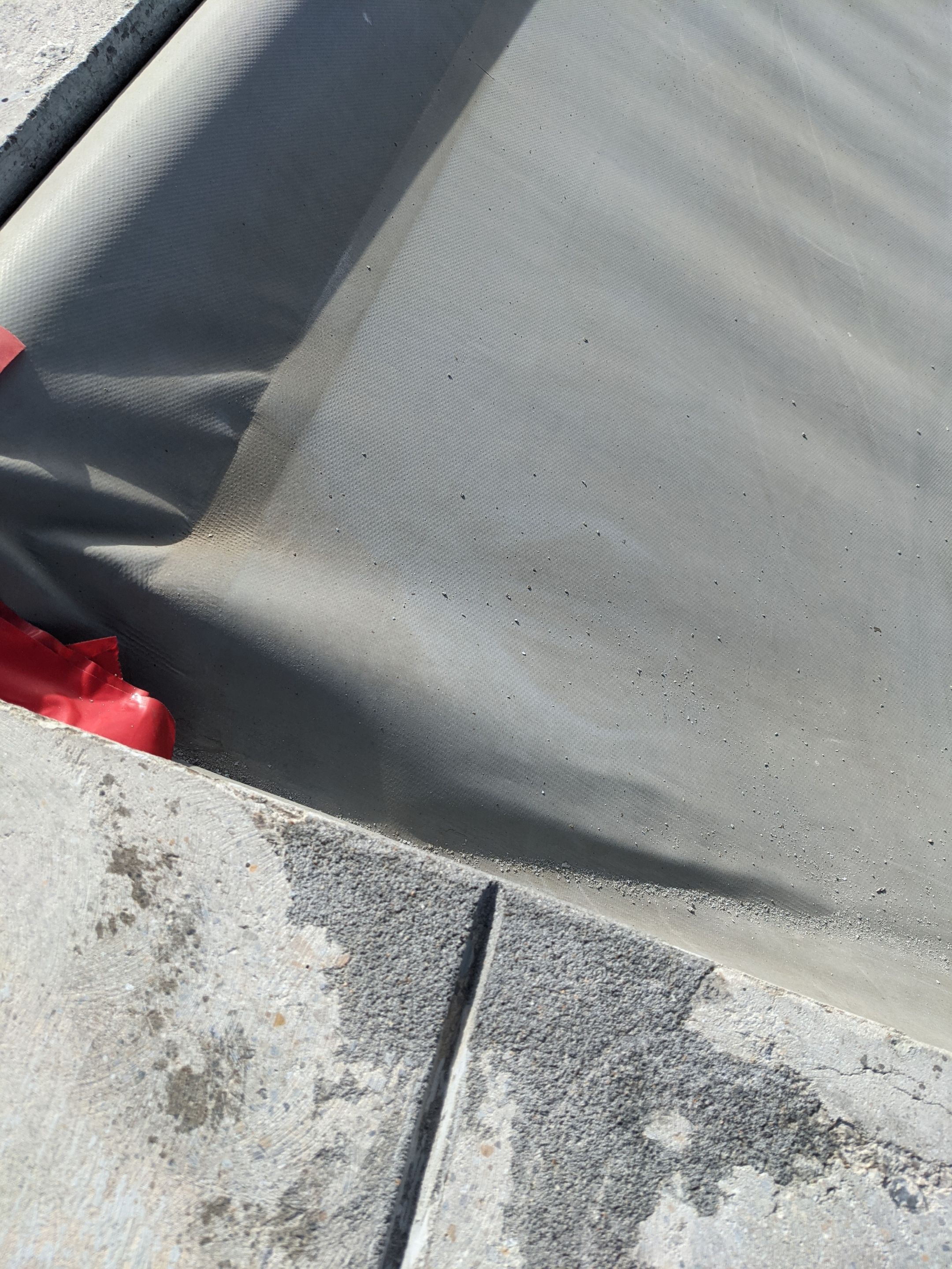 Pool Deck Transformation using Slate Stone by Croc Coatings, LLC