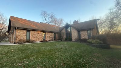 Turtle Shell gutter protection installation in West Chicago, IL 60185, photograph 2