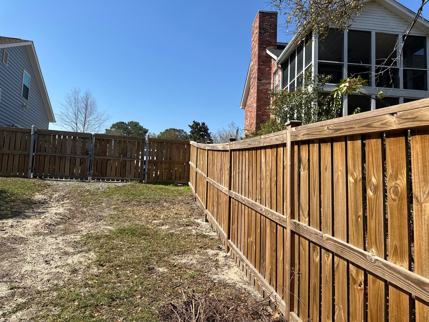 Fence using Wood Sealant by DuraSeal