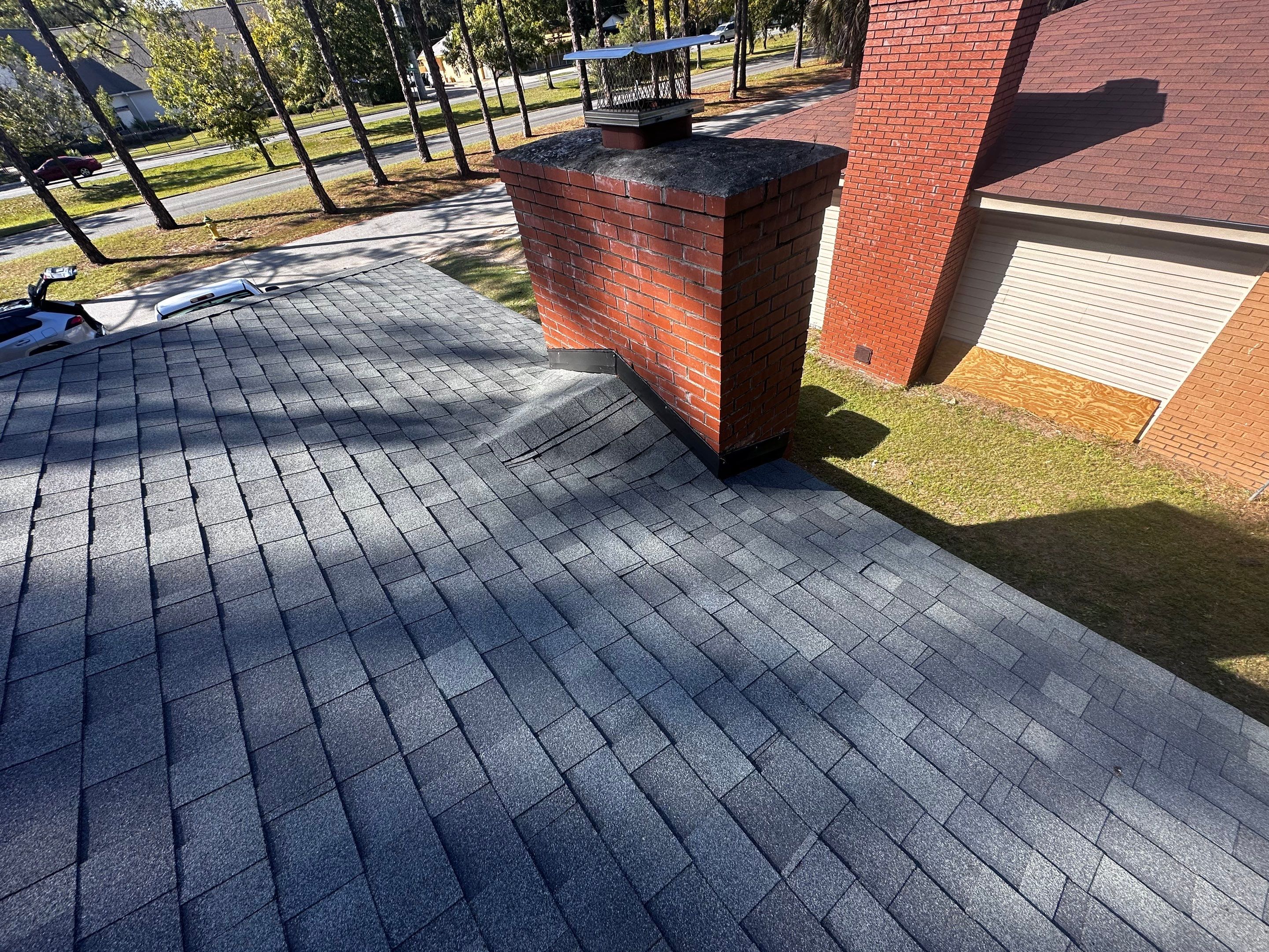 Residential Roofing Installation using Owens Corning Oakridge Estate Grey by Talya Roofing
