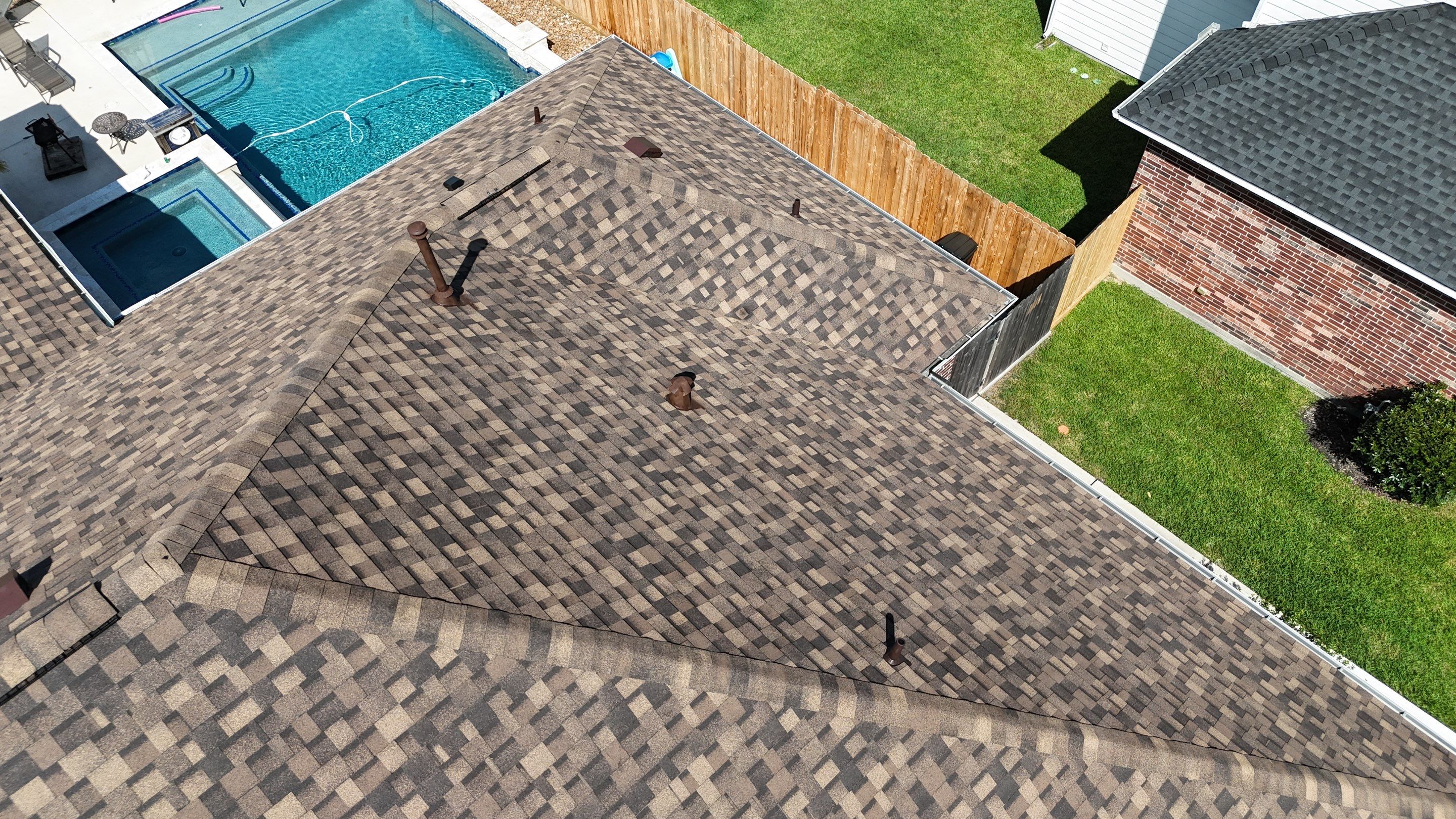 Residential Roofing Installation using IKO Dynasty by Core Four Roofing