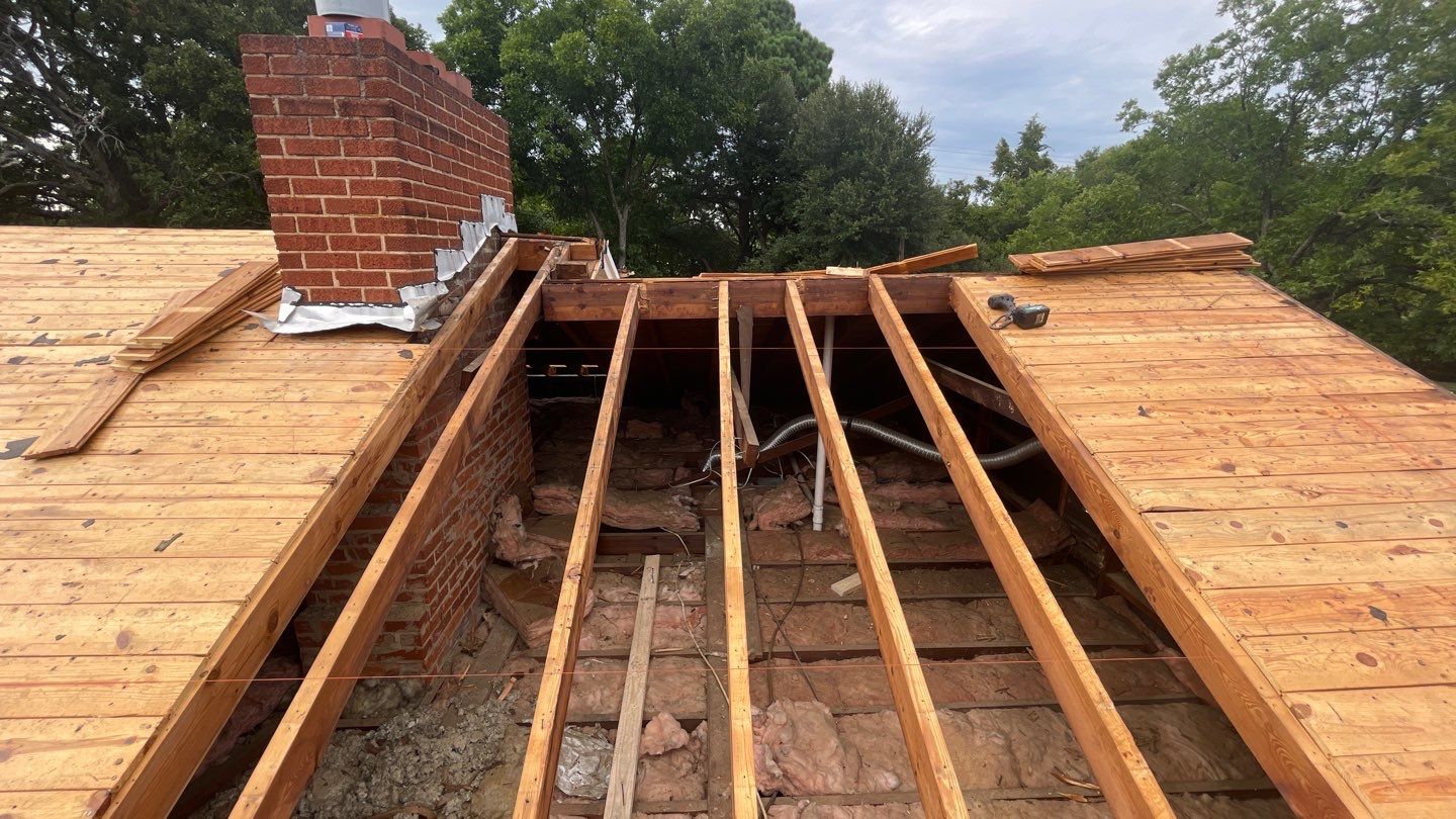 Carolina Blue Standing Seam Roof by Just In Time Roofing and Restoration