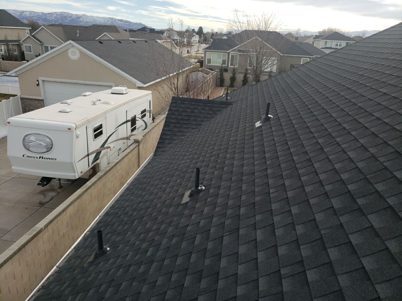 Residential Roofing Repair using Pipe Flashing by The Roof Doctor