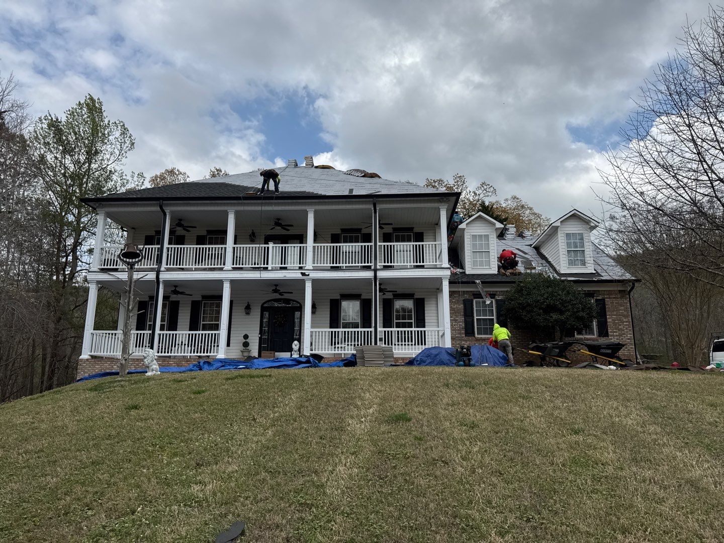 Project in Rocky Face by Aultman Roofing