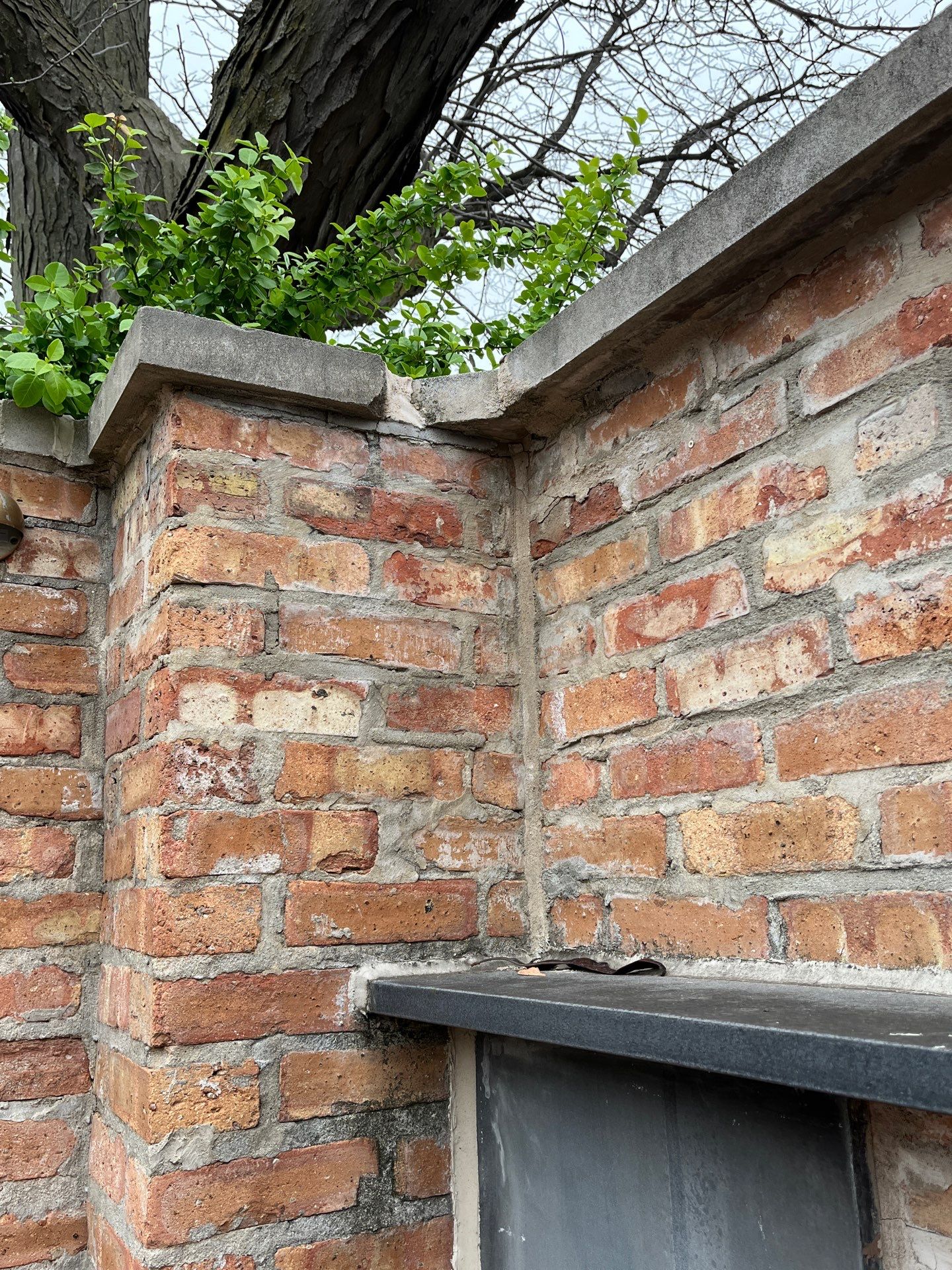 Brick repair, CSS, and stone cleaning by Northern Power Washing LLC.