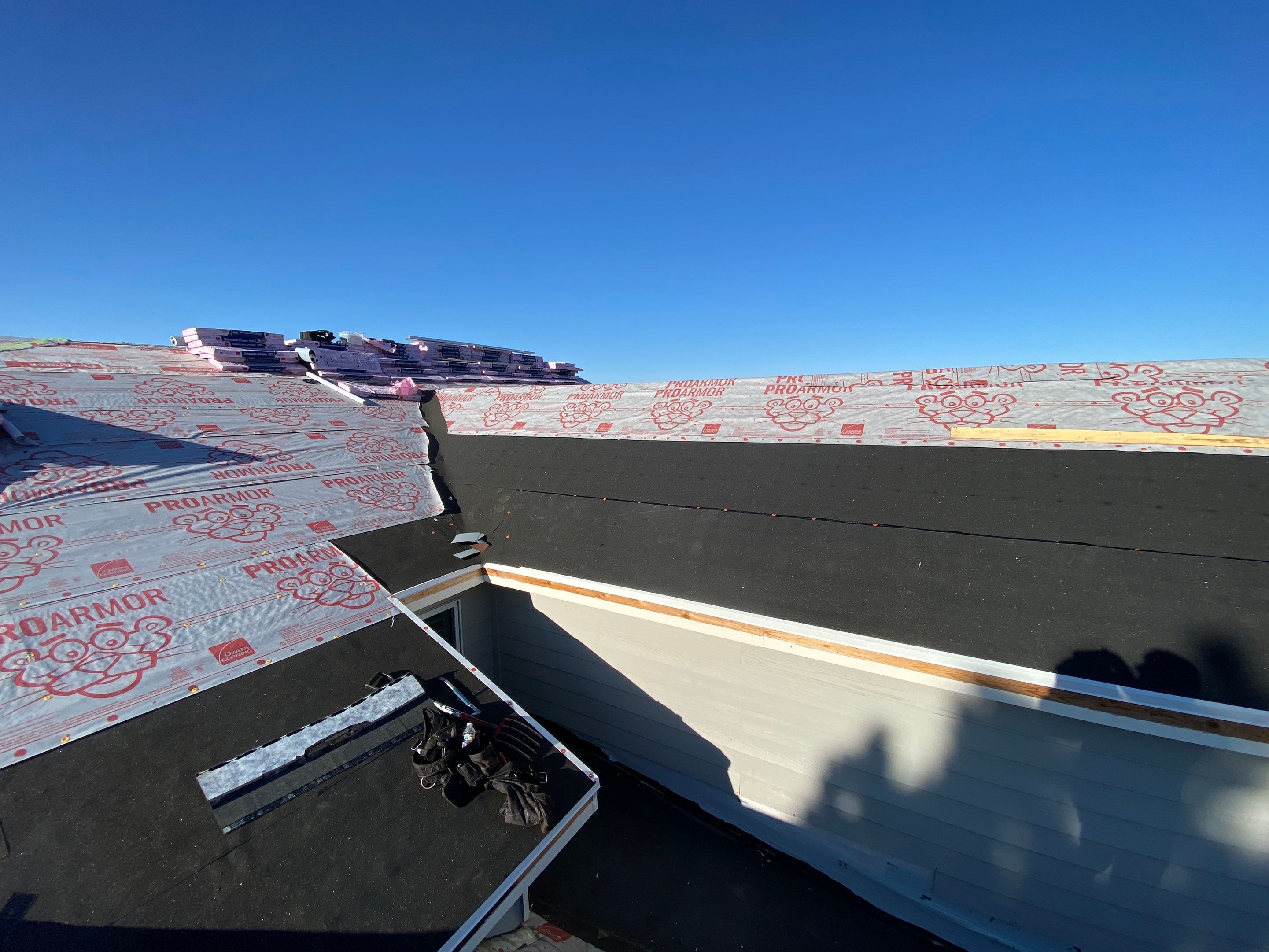Residential Roofing Installation using Owens Corning TruDefinition Duration STORM - Estate Gray by A to Z Roofing