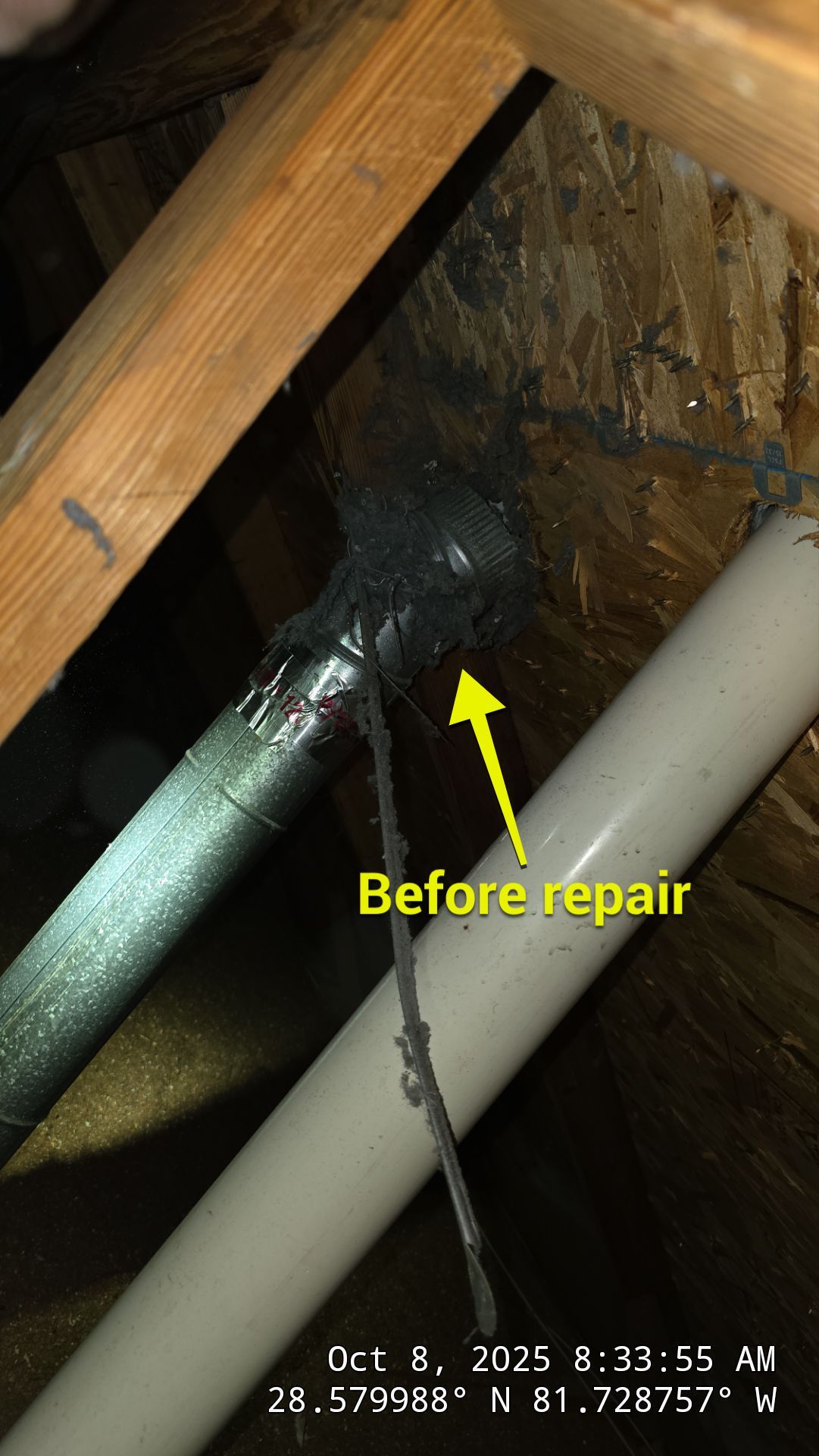Dryer Vent Repair in Minneola by Hygienic Air, Inc