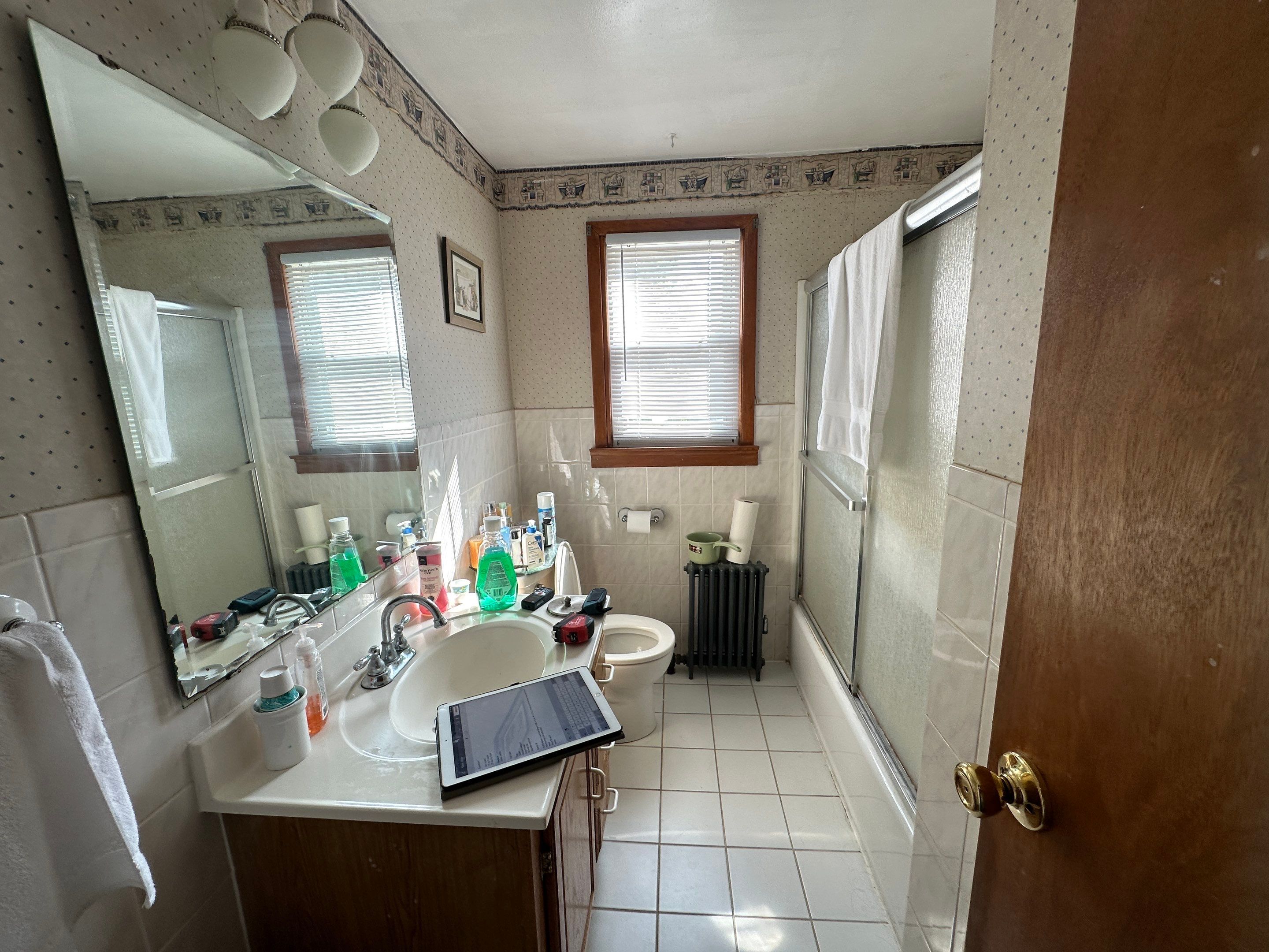 Bathroom Remodel using Drywall by Home Concepts Construction