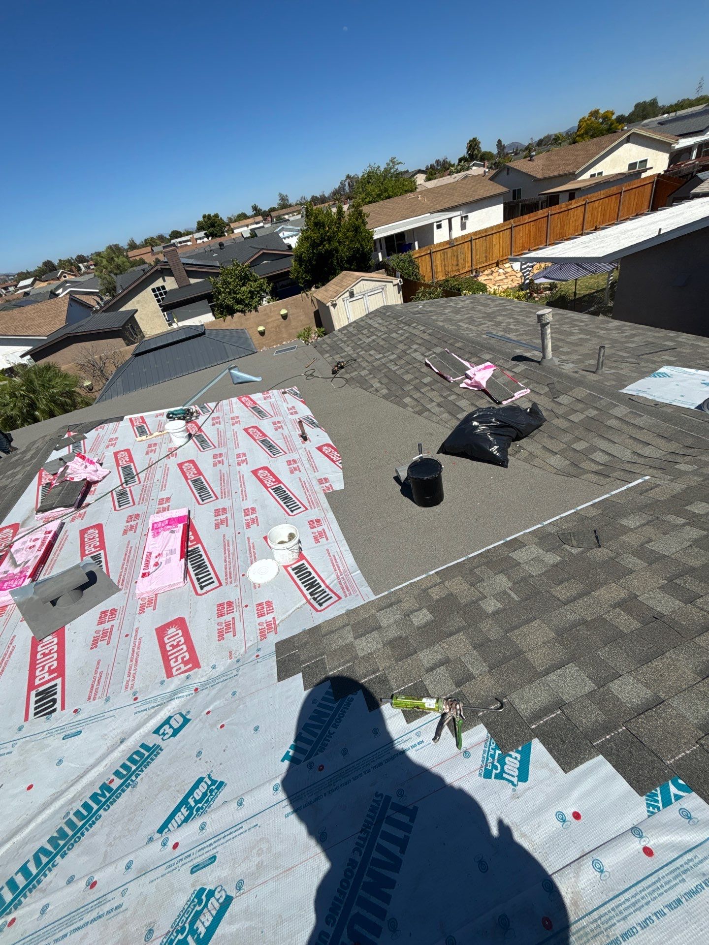 San Diego, CA | Partial Shingle & Low-Slope Roof Replacement by Zenith Roofing Services